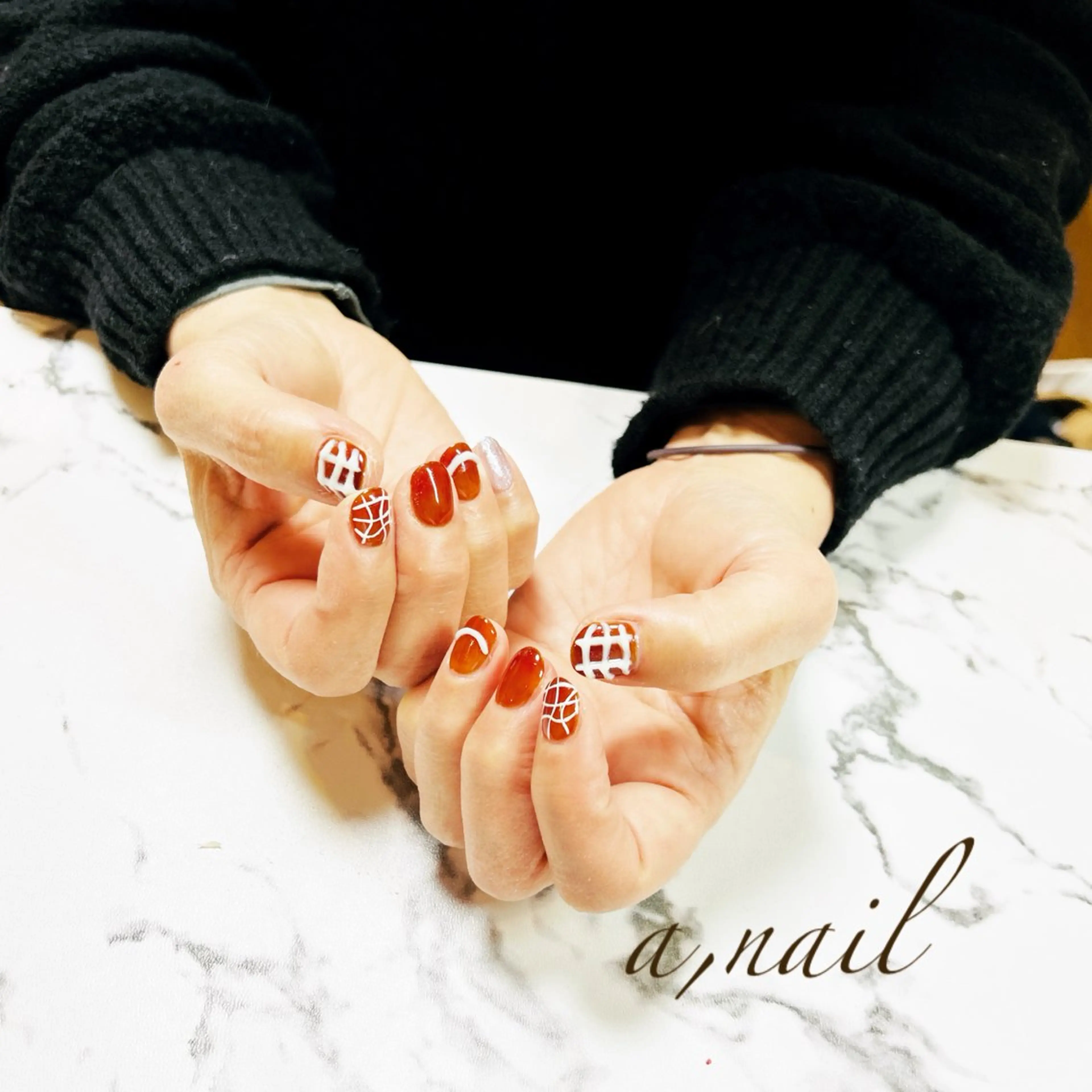 ネイル ジェルネイル グラデーション 韓国ネイル オフィスネイル ワンカラーネイル ハンドネイル ネイルサロン エーネイルのネイルデザイン