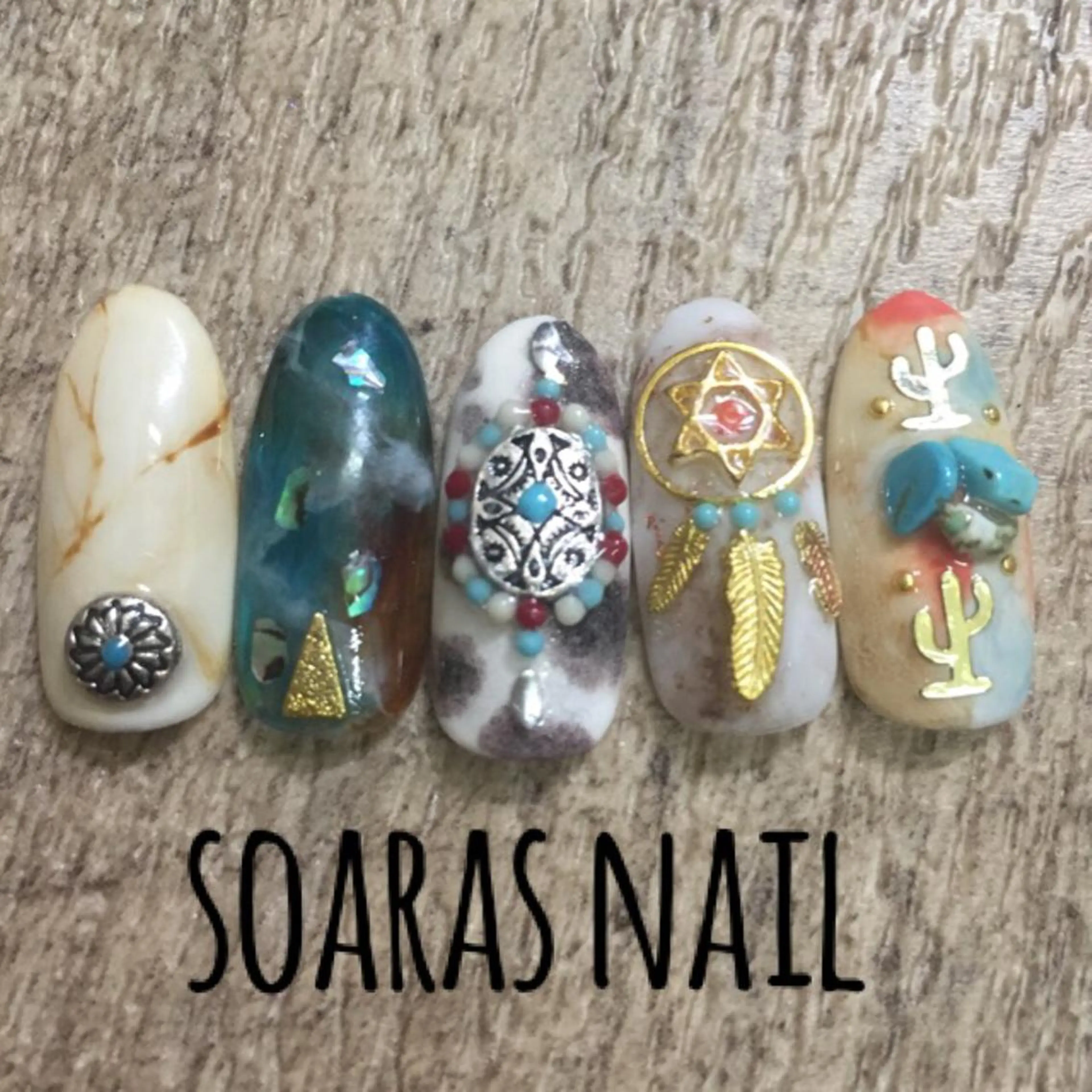 ネイル アートネイル スカルプネイル soaras nailのネイルデザイン