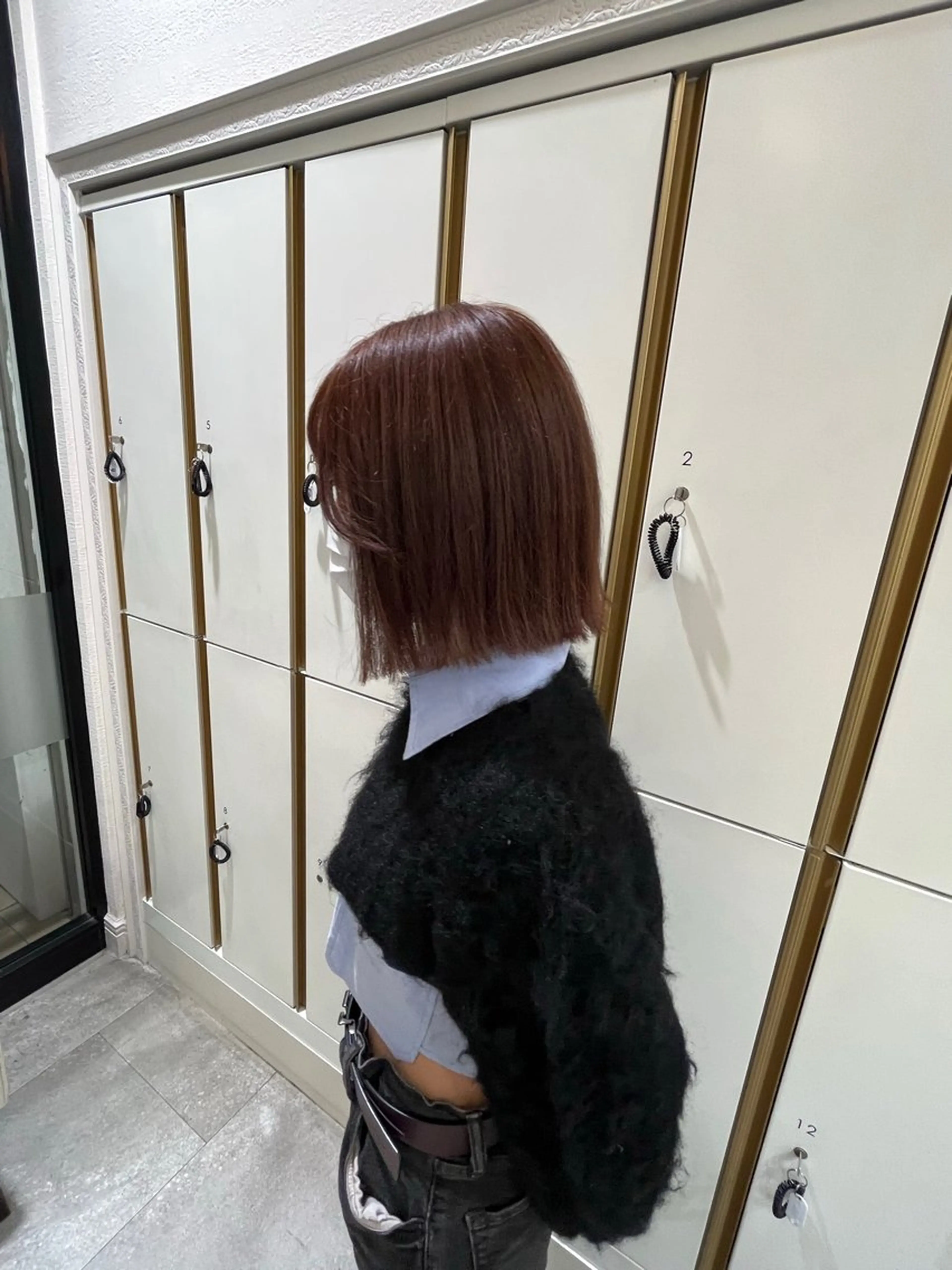 ミディアム カット ヘアカラー バレイヤージュ/ヘア アレンジ/shionのヘアスタイル