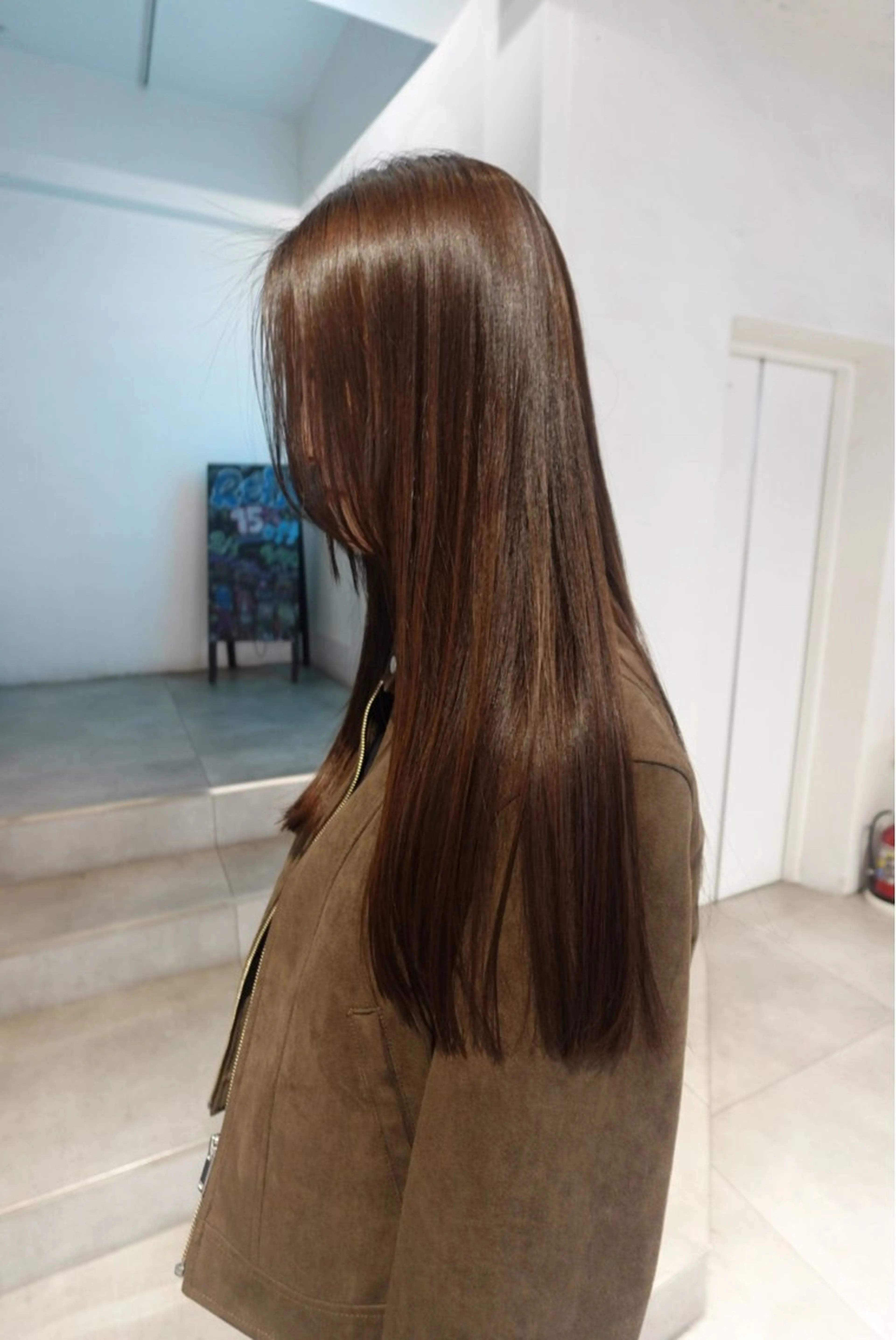 カラー カット ヘアカラー ハイトーン/ハッシュ カット/senaのヘアスタイル