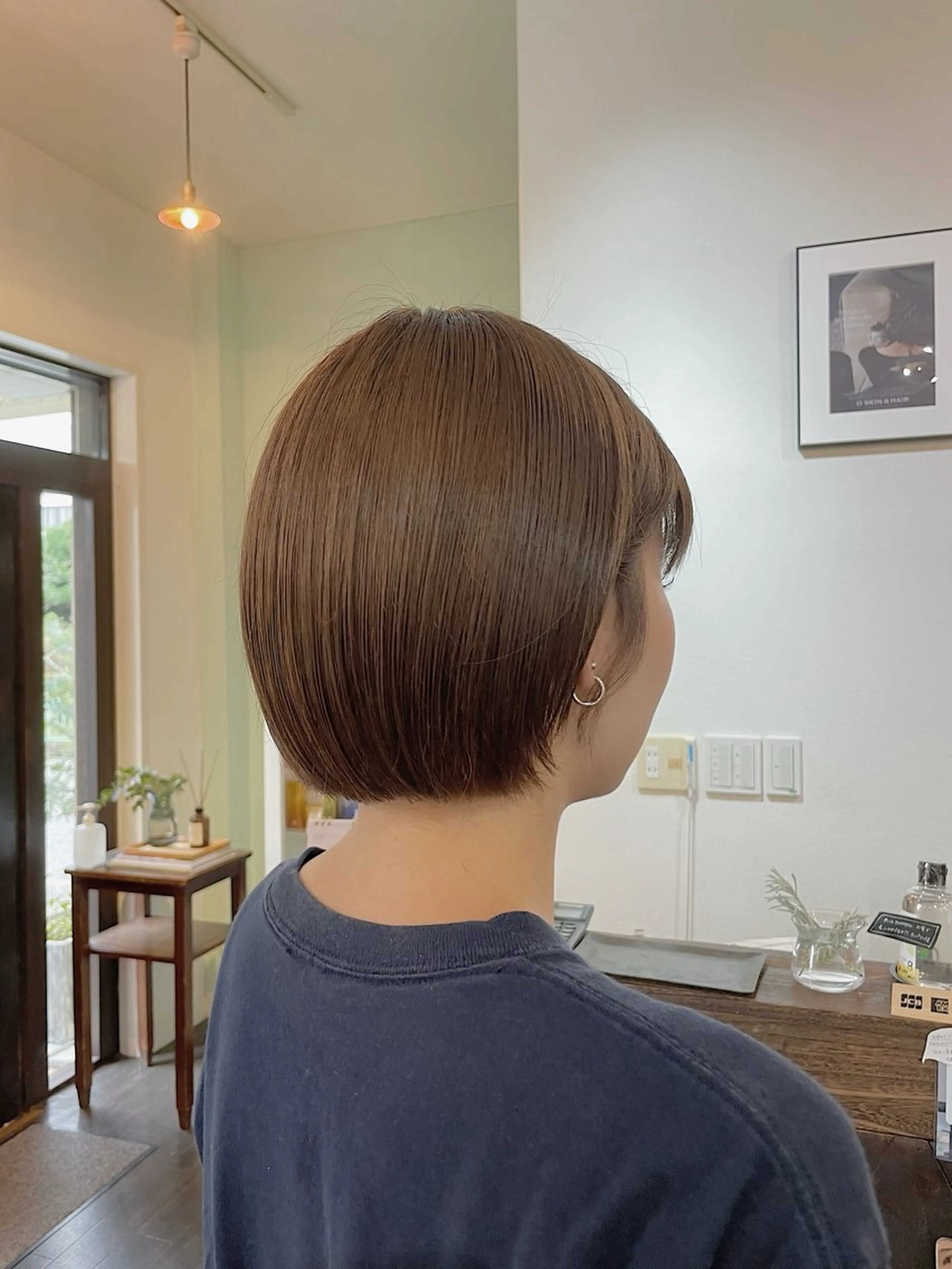 ショート カット hair bulb所属・三國 栞音のヘアスタイル