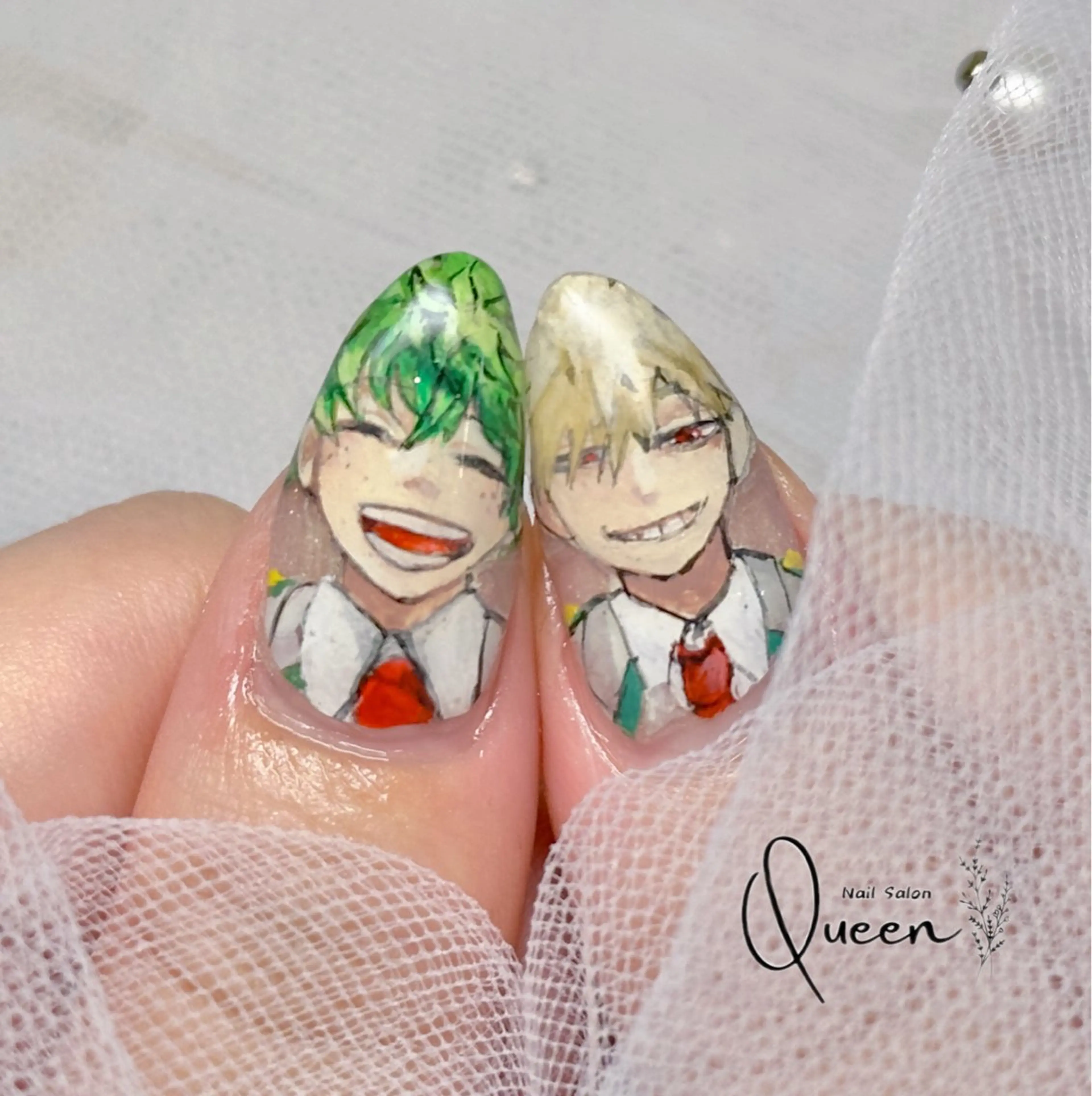 ネイル ハンドネイル Queennail 北堀江AYAのネイルデザイン