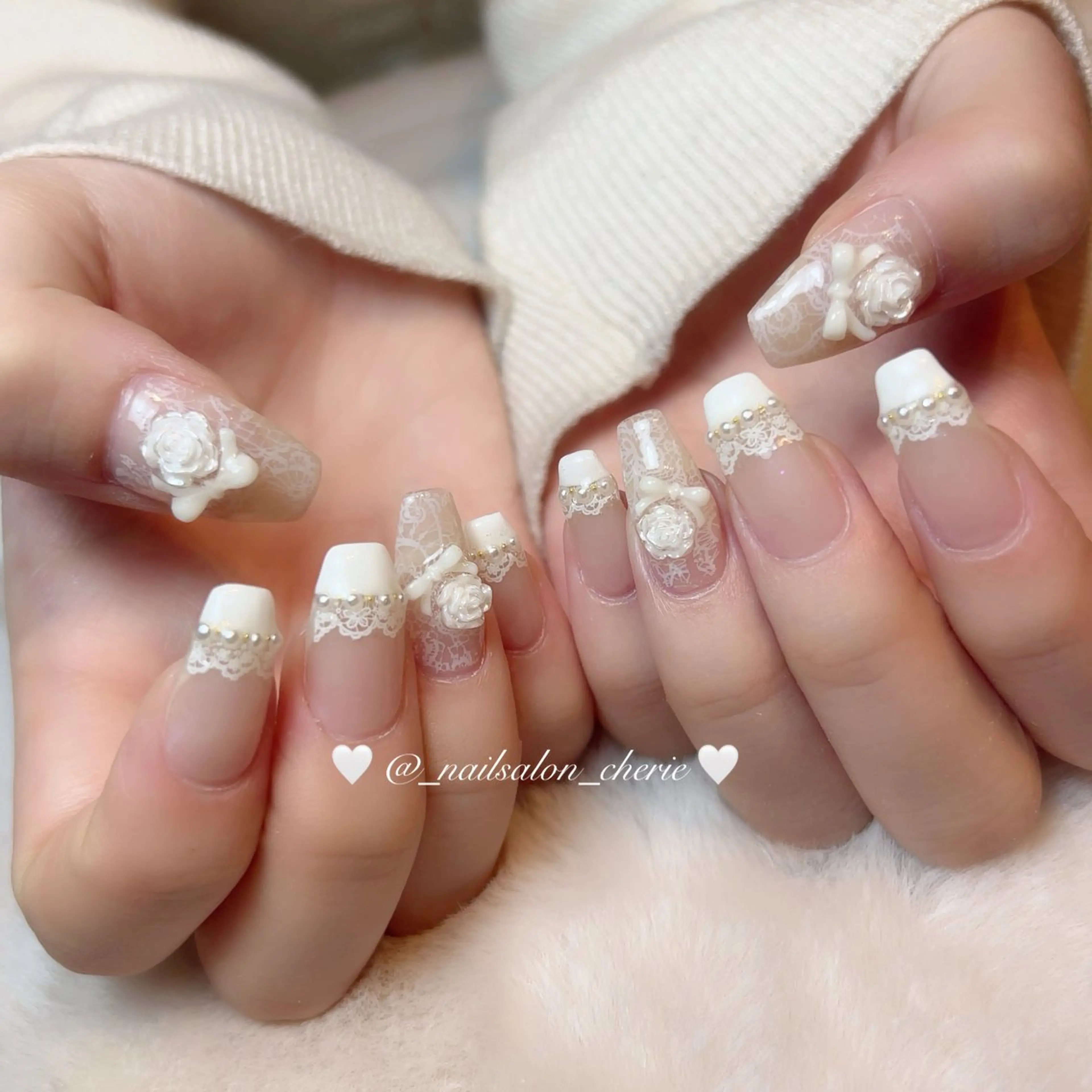 ネイル ハンドネイル nailsalon cherieのネイルデザイン