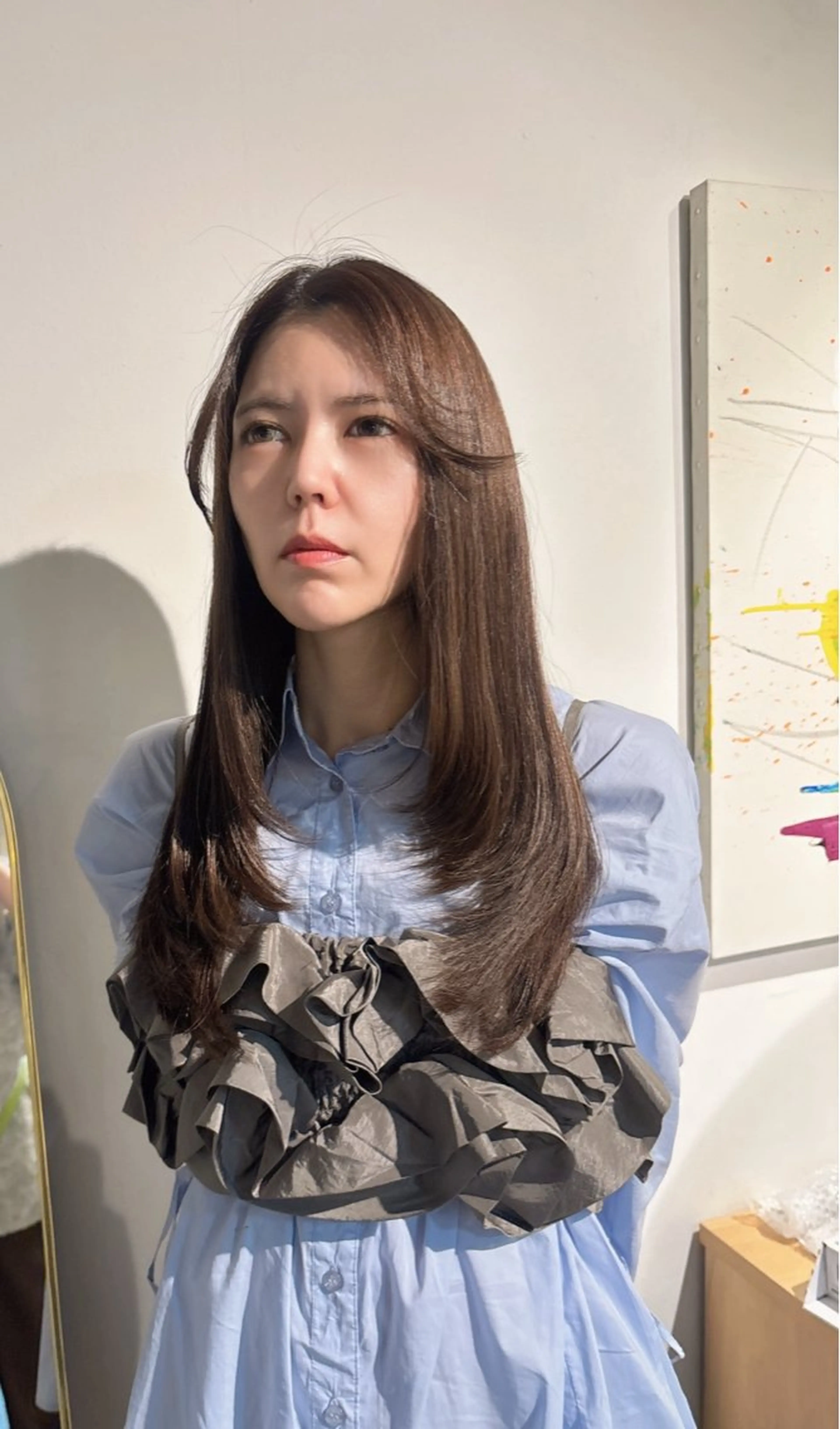 女性限定ロングカット💇‍♀️(レイヤーorワンレン)の写真