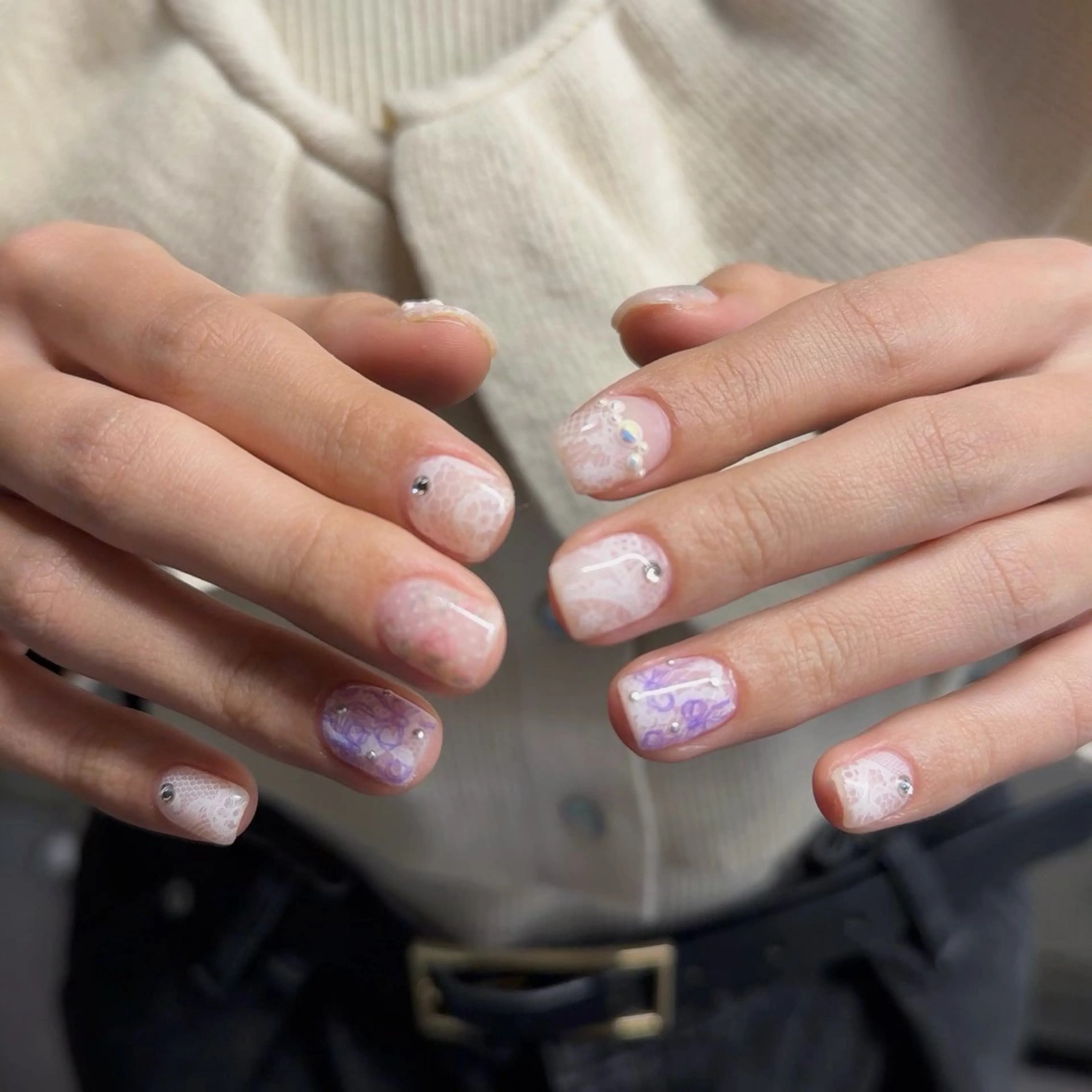 ネイル ハンドネイル mori yuina ┆͓̽ NUDGEのネイルデザイン