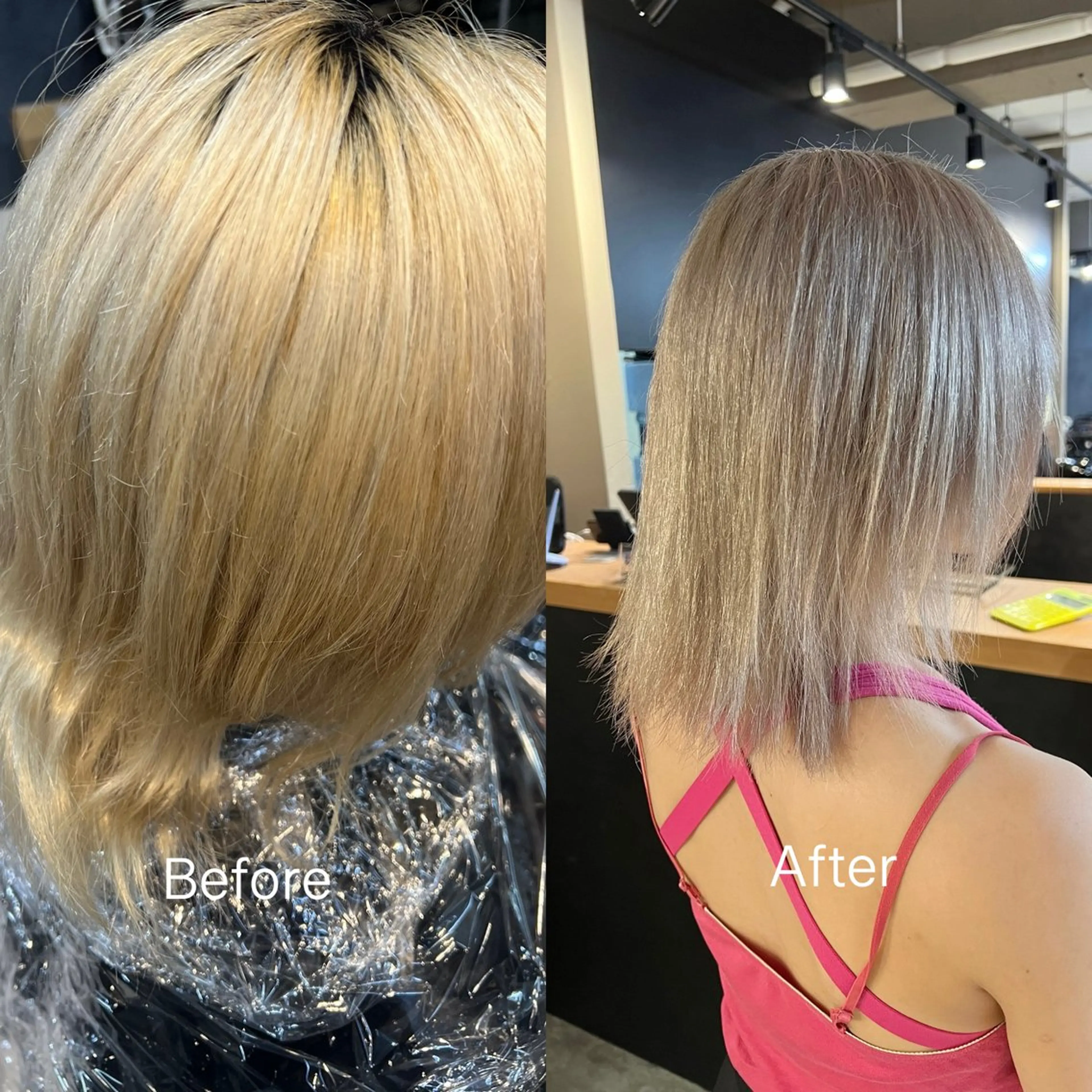 ミディアム カラー ピンクカラー daiki 原宿のヘアスタイル