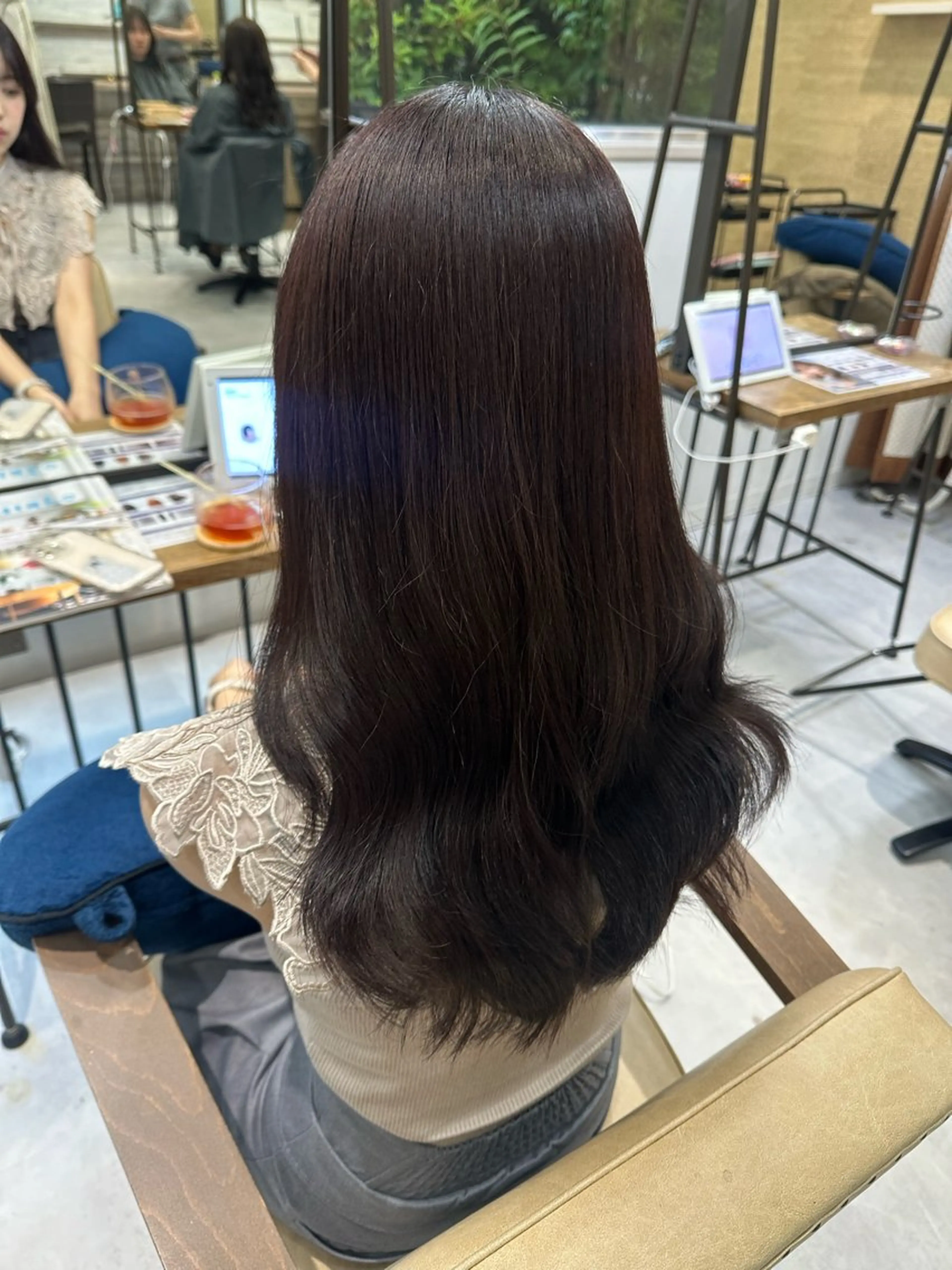 ロング カラー 髪質改善AUSTIN登戸所属・ICHIKA/暖色 カラー / Wカラーのヘアスタイル