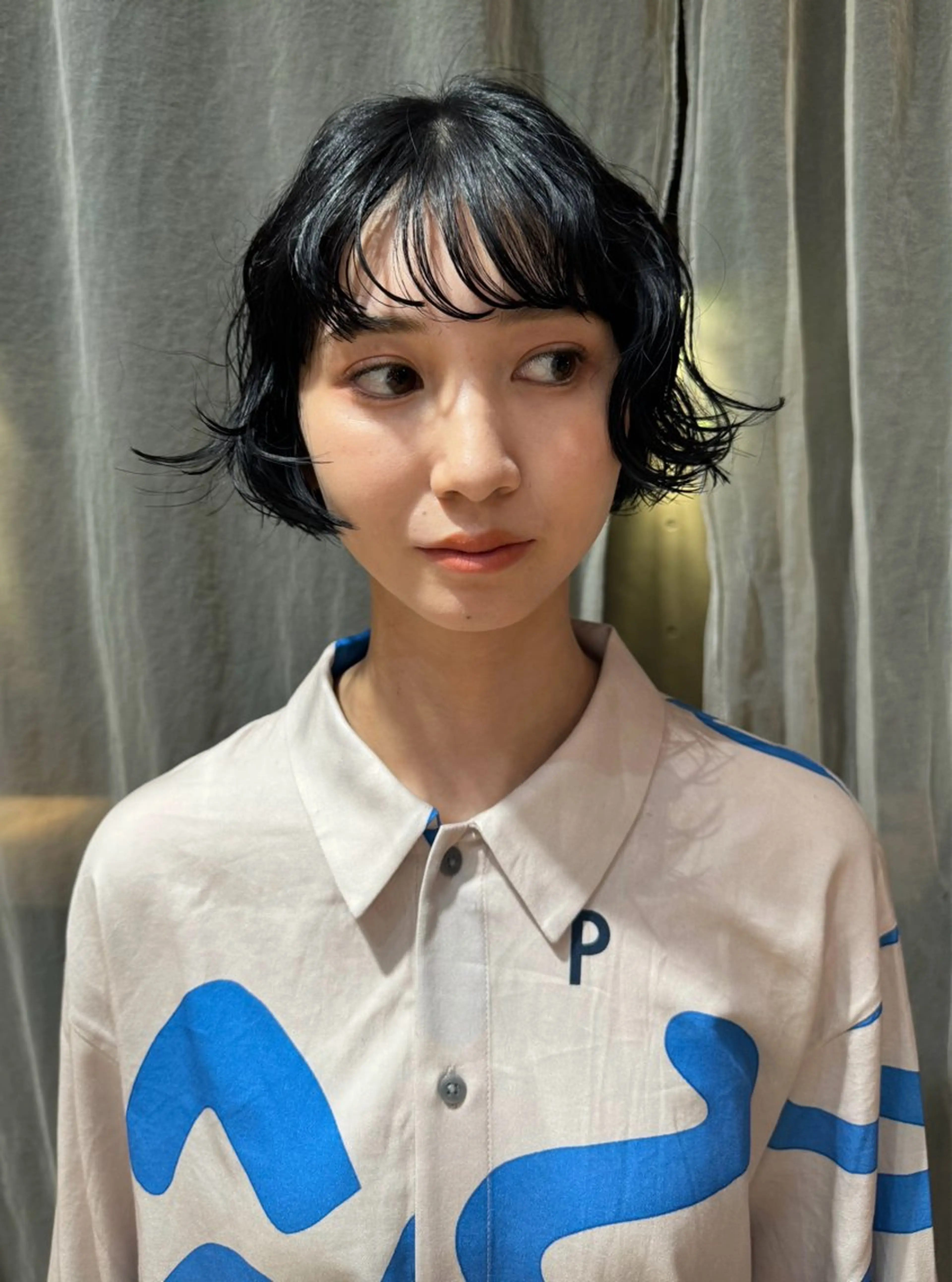 ショート パーマ カット パーマ トリートメント ボブ/ショート 吉田竣のヘアスタイル