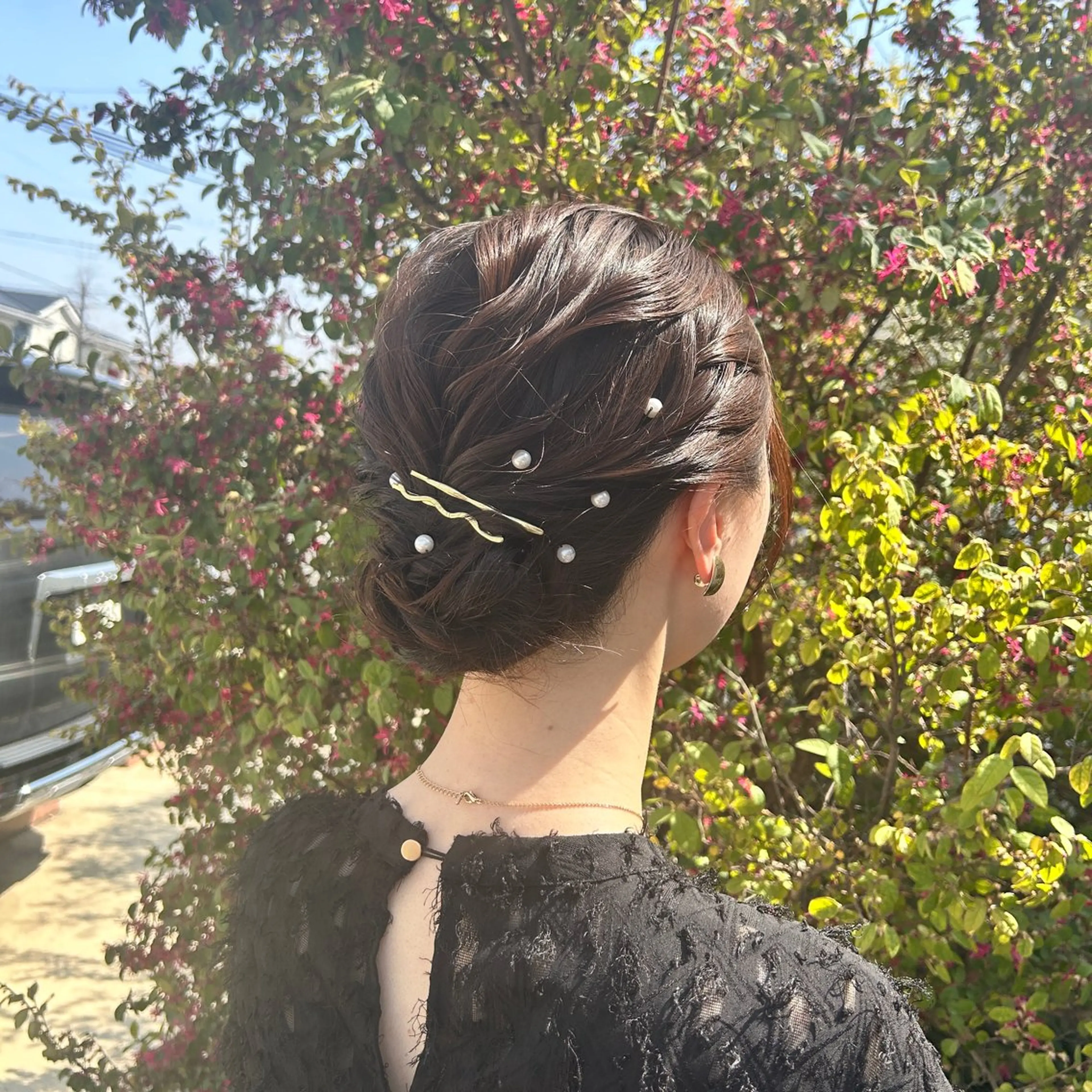 ヘアアレンジ 着物ヘア 浴衣 ヘアセット 山本 知佳のヘアスタイル