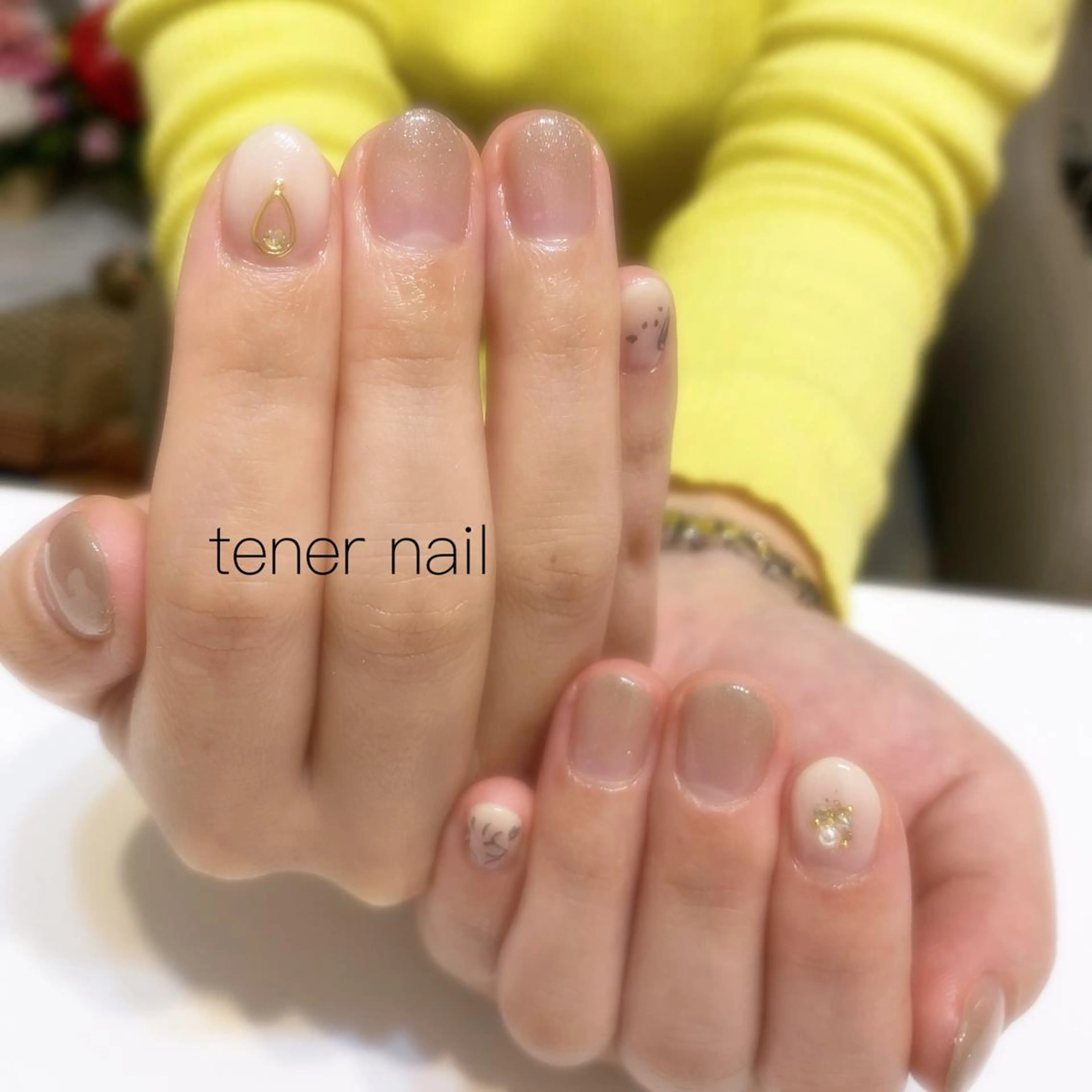 ネイル アートネイル オフィスネイル tener  nail  テネルネイル所属・テネルネイル tener nailのネイルデザイン