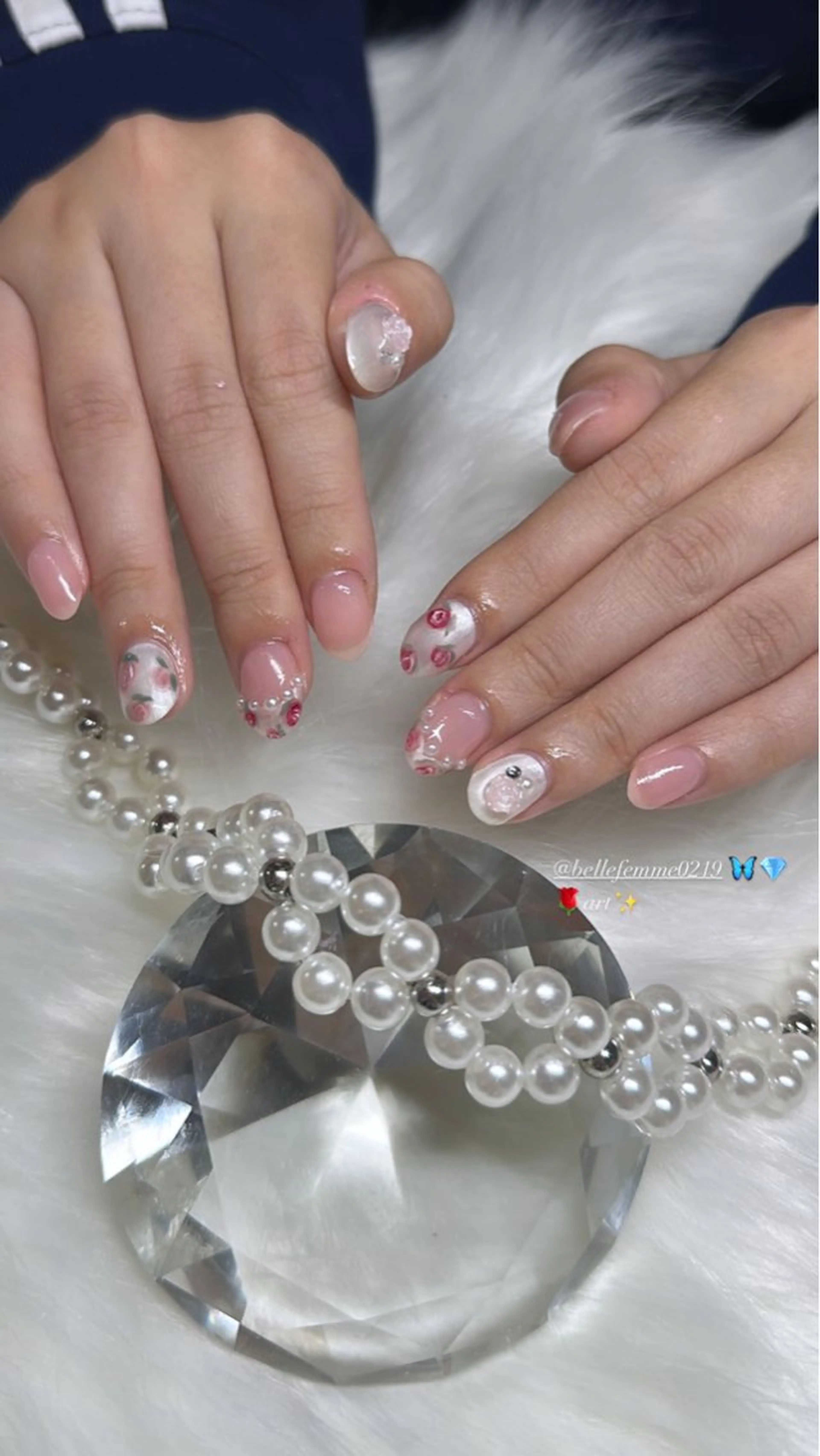 ネイル ハンドネイル Belle Fammeのネイルデザイン