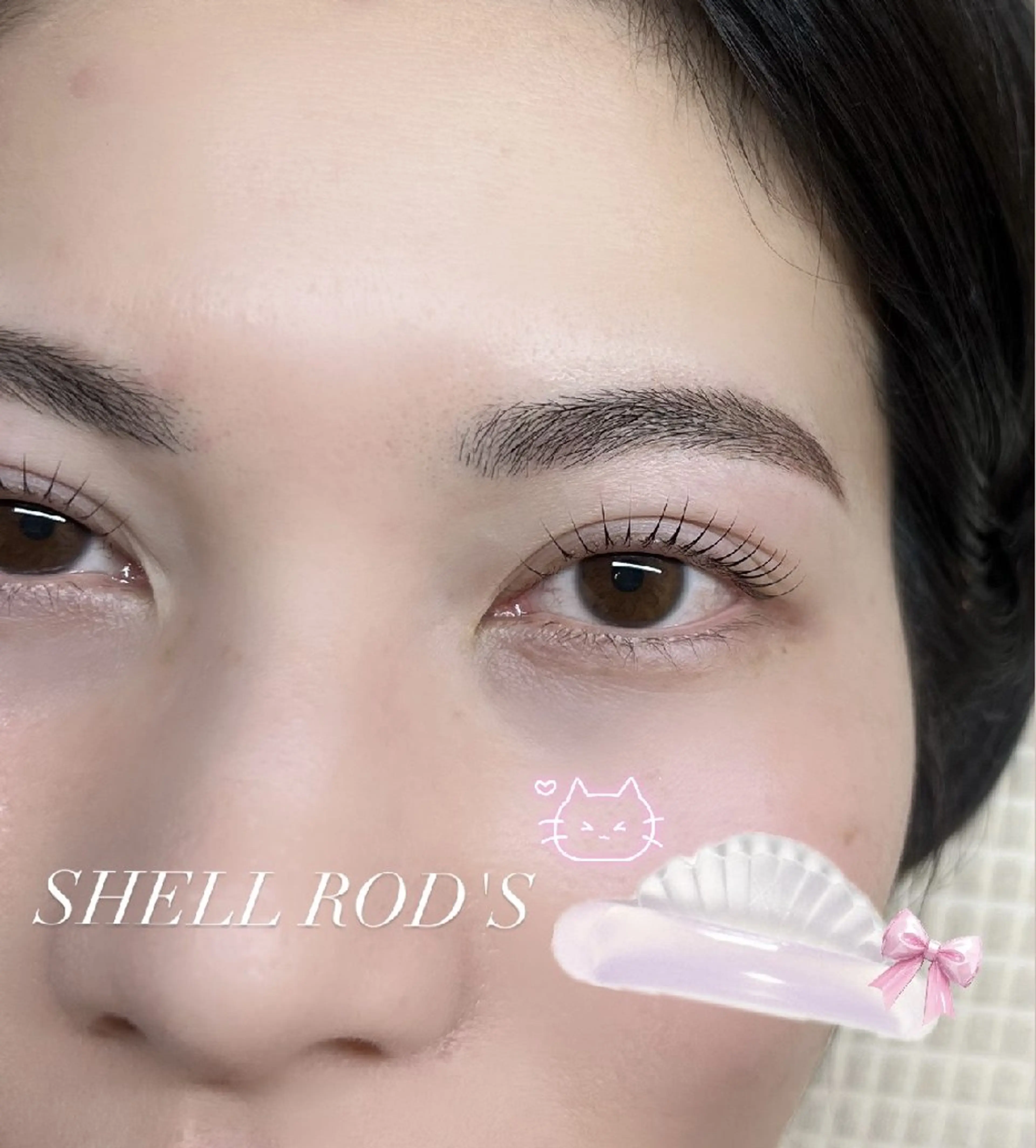 マツエク・マツパ 一重×まつ毛パーマ マツパ Richer所属・有川 桜のマツエク・マツパデザイン