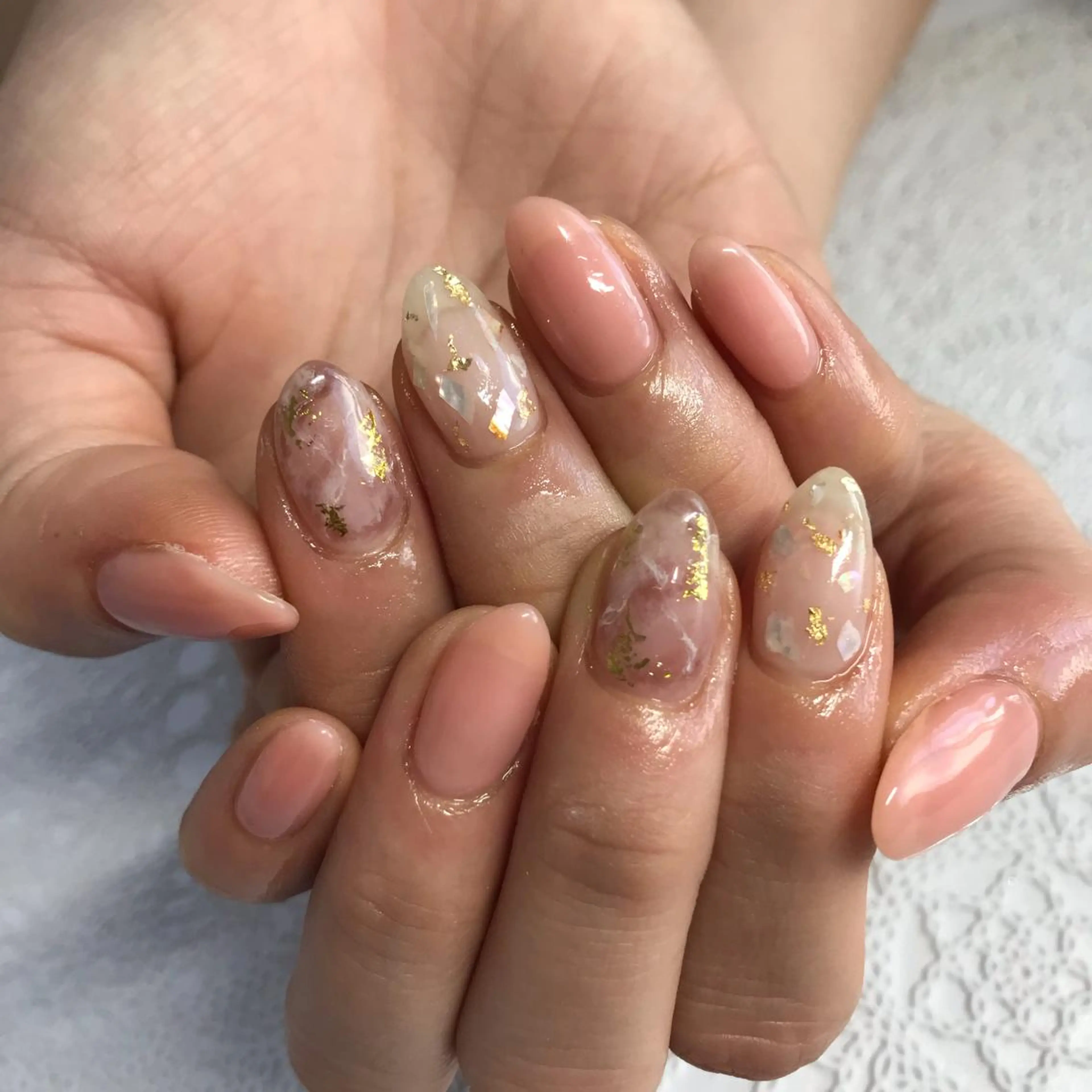 ネイル ハンドネイル フットネイル 菊地 里沙のネイルデザイン