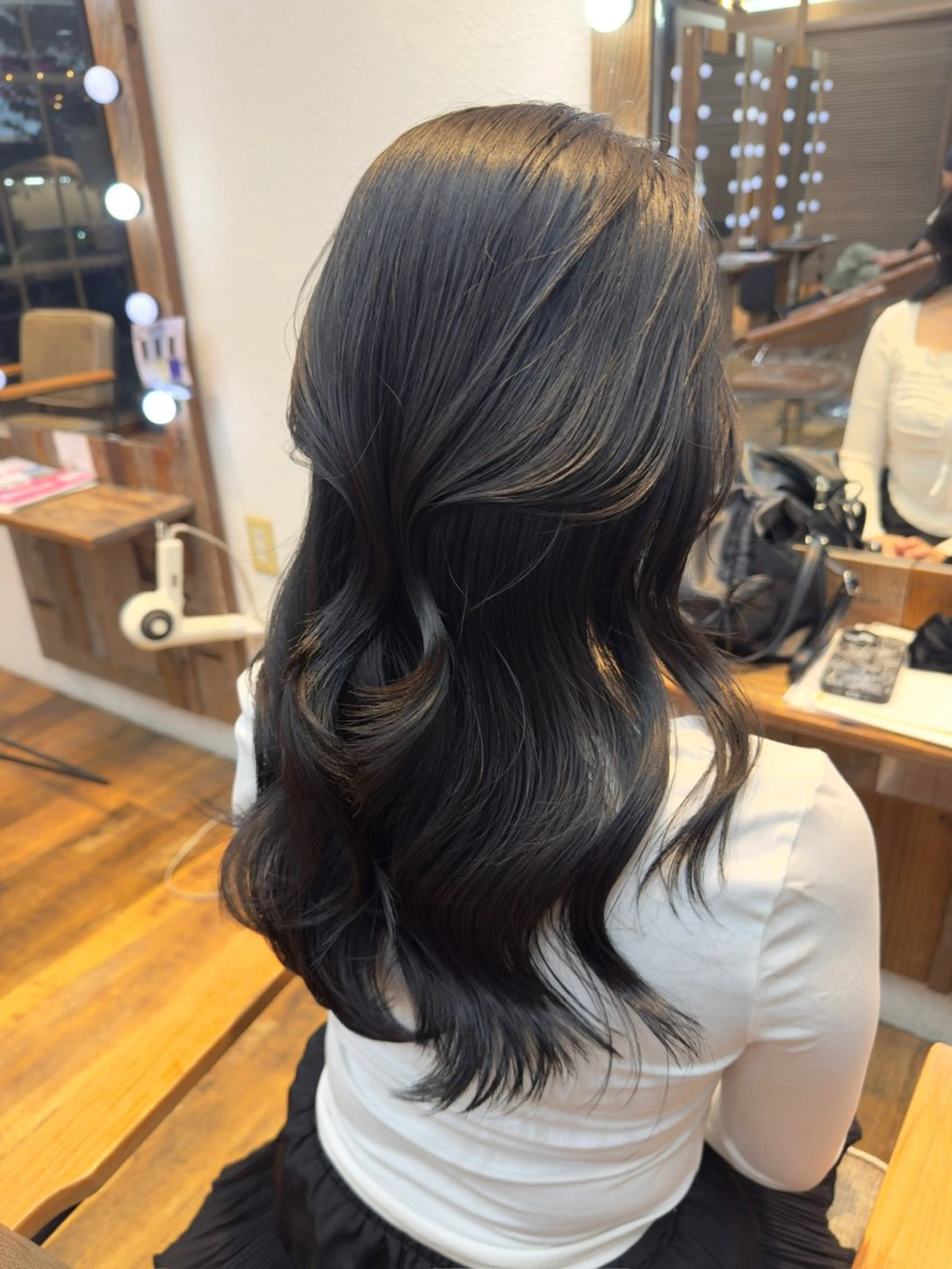 髪質改善カラーエステ+カット+トリートメントの写真