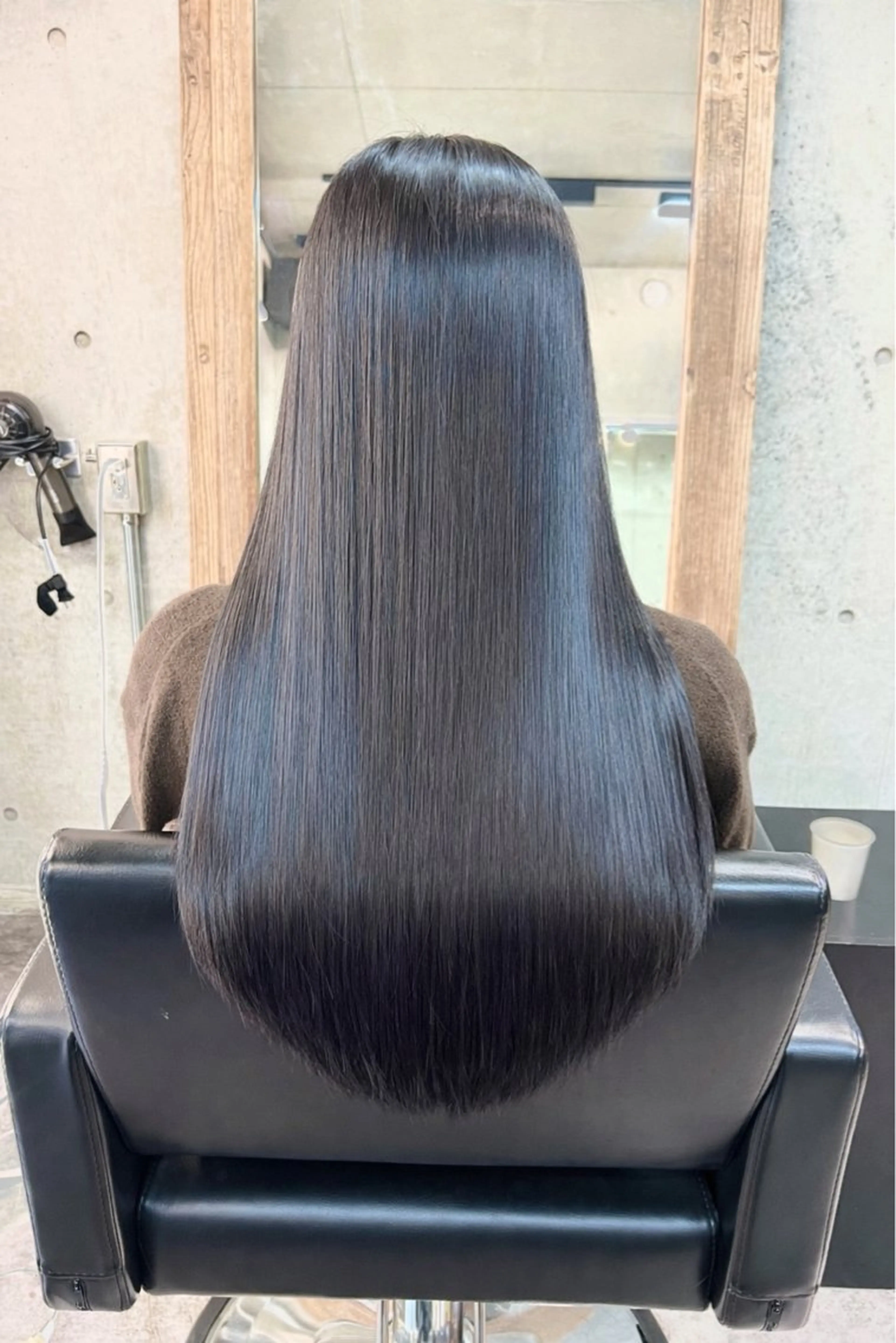 ロング 縮毛矯正 縮毛矯正 トリートメント ヘッドスパ ONE EIGHTY 表参道所属・🫧髪質改善 縮毛矯正特化🫧中西のヘアスタイル