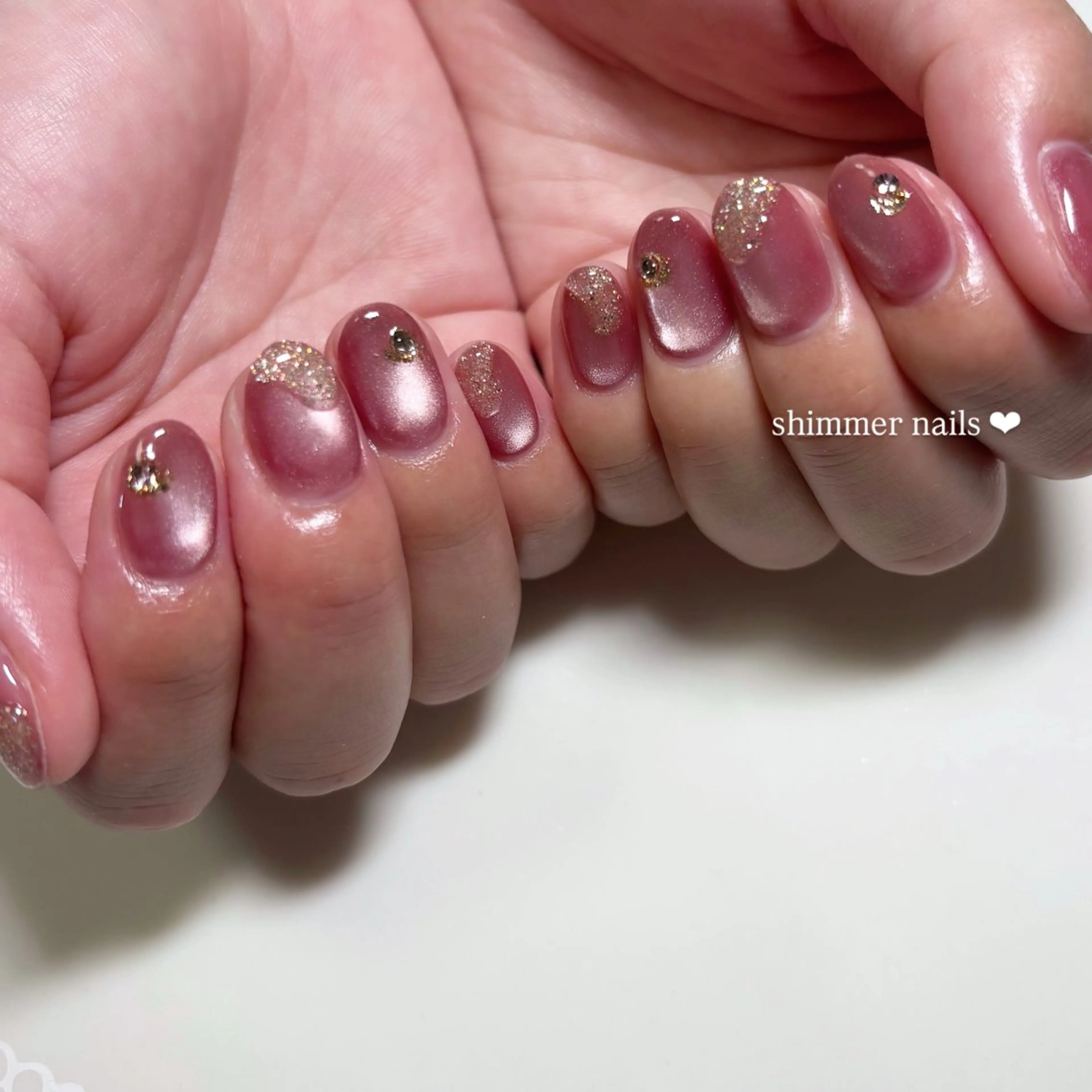 ネイル shimmer nailsのネイルデザイン
