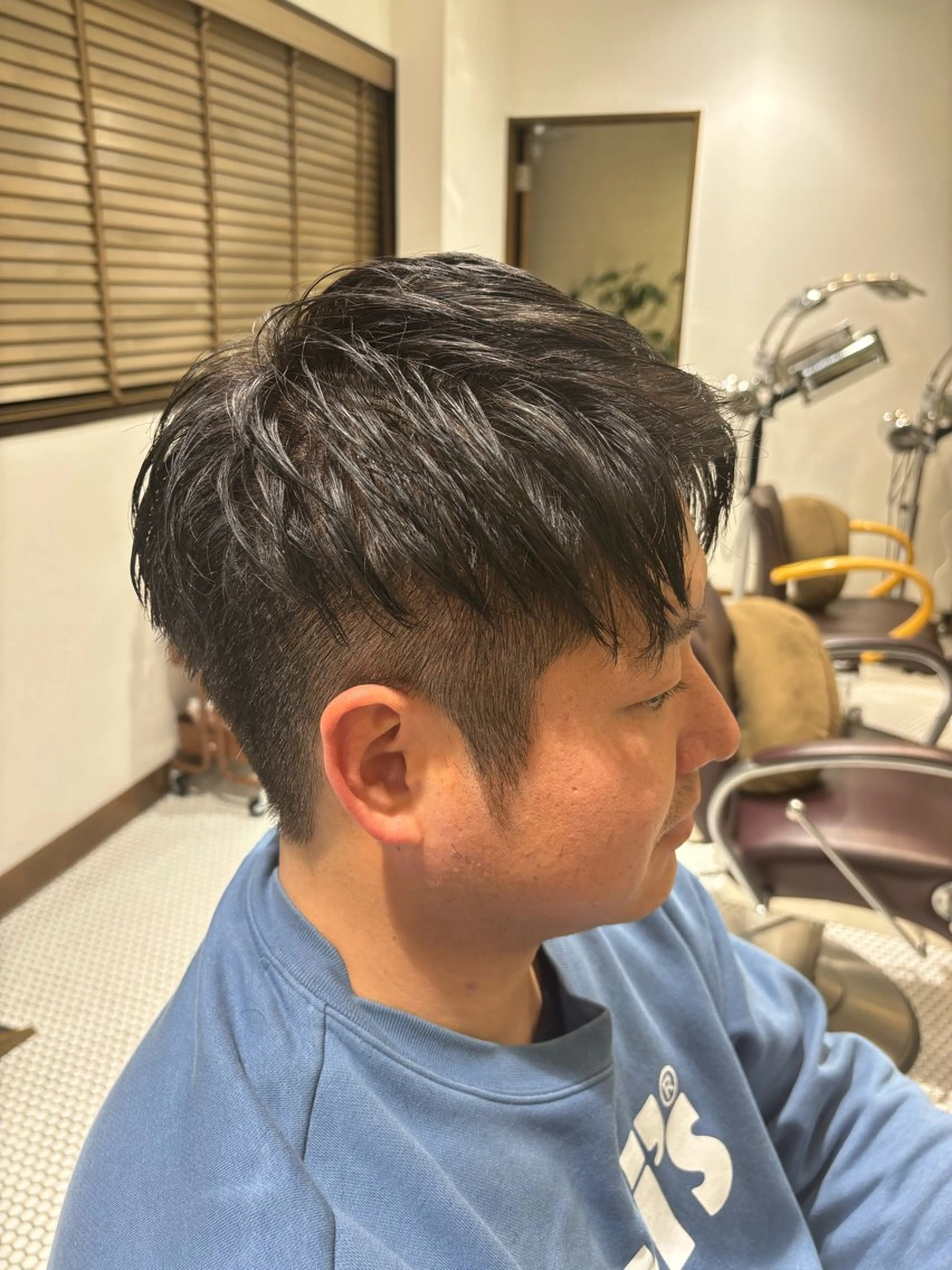 ショート メンズ レイヤーカット/艶髪 /パーマaikoのヘアスタイル