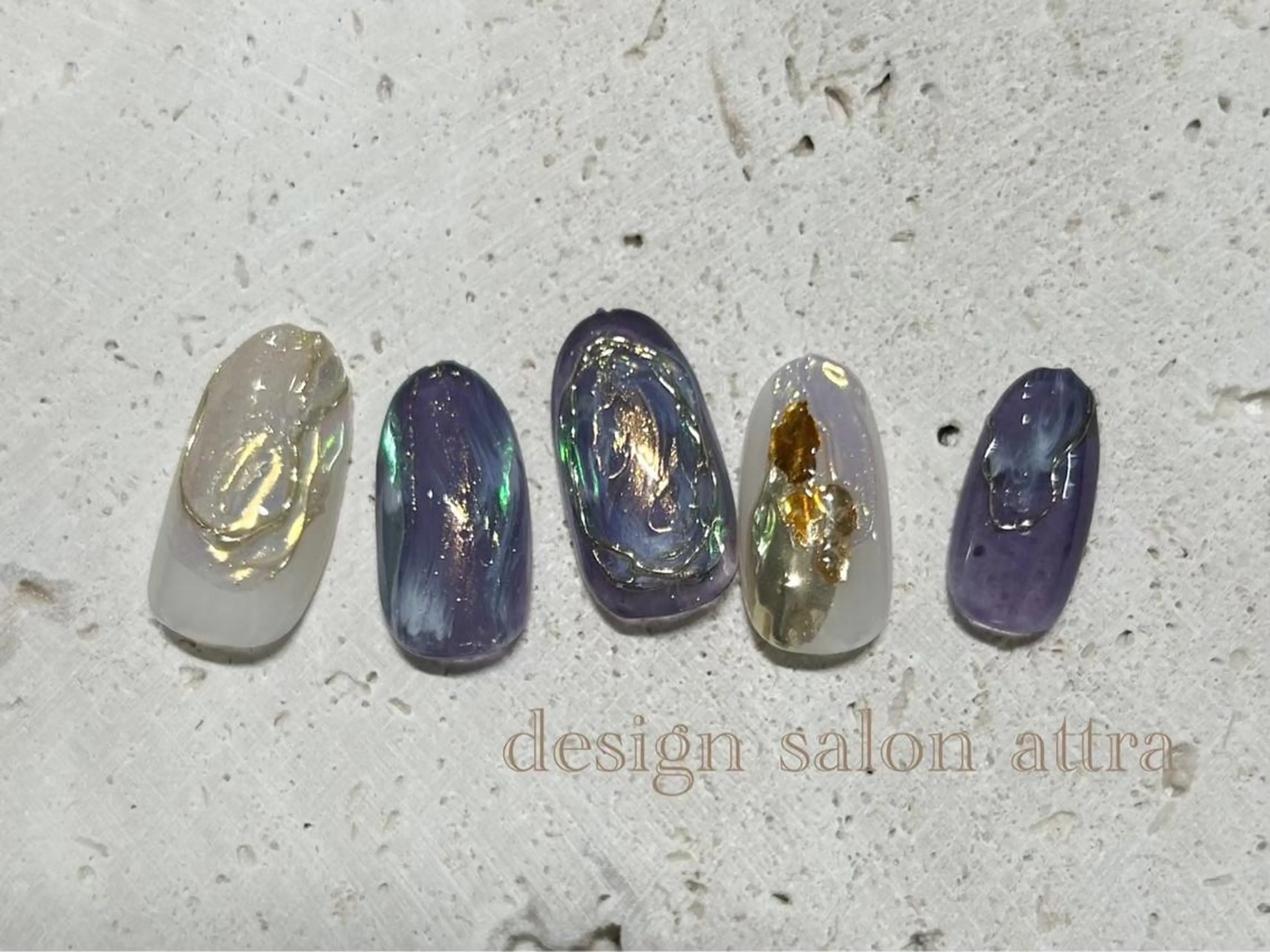 ネイル 糀屋 彩奈のネイルデザイン