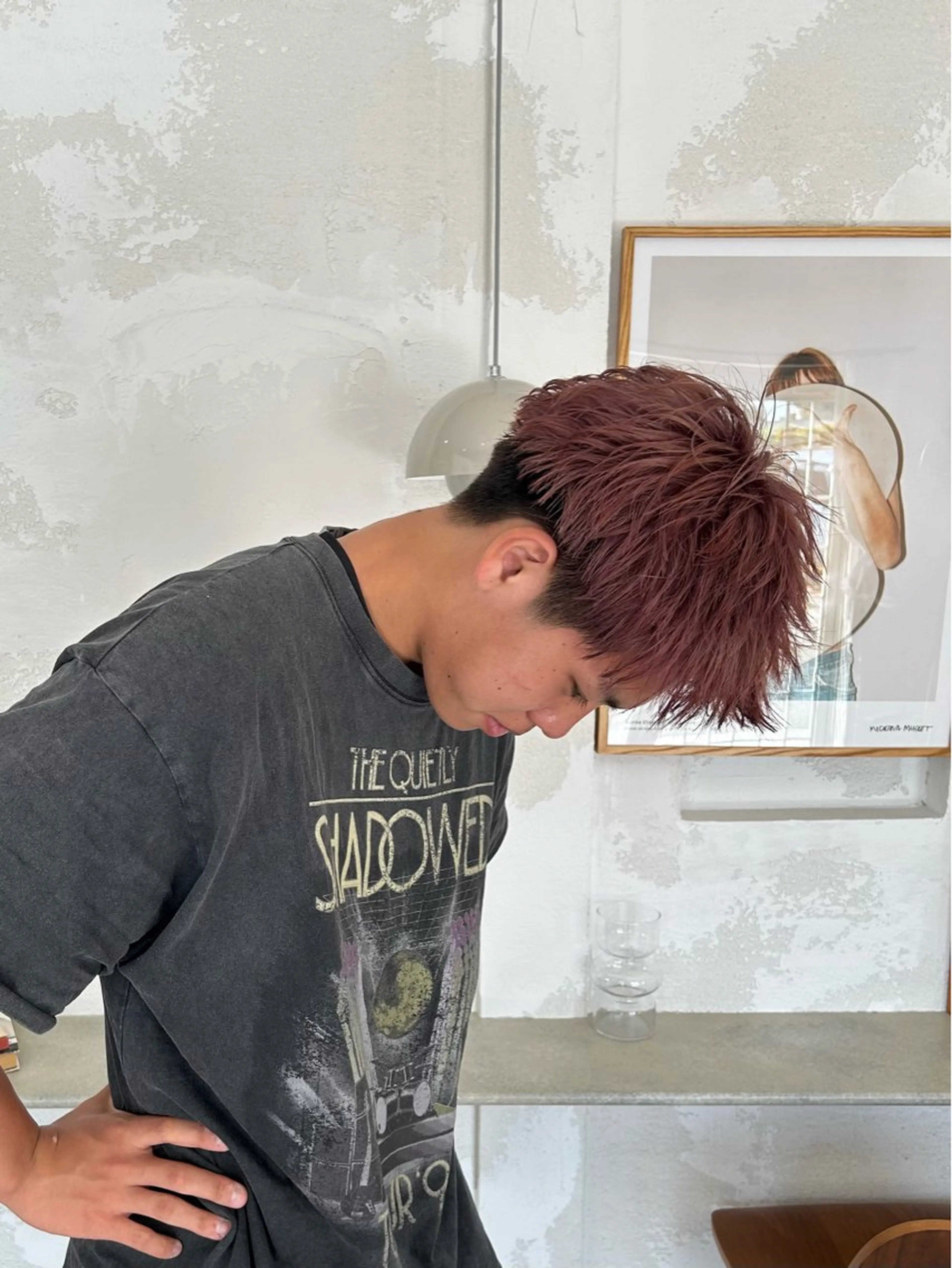 カラー メンズ 三満田 耀のヘアスタイル