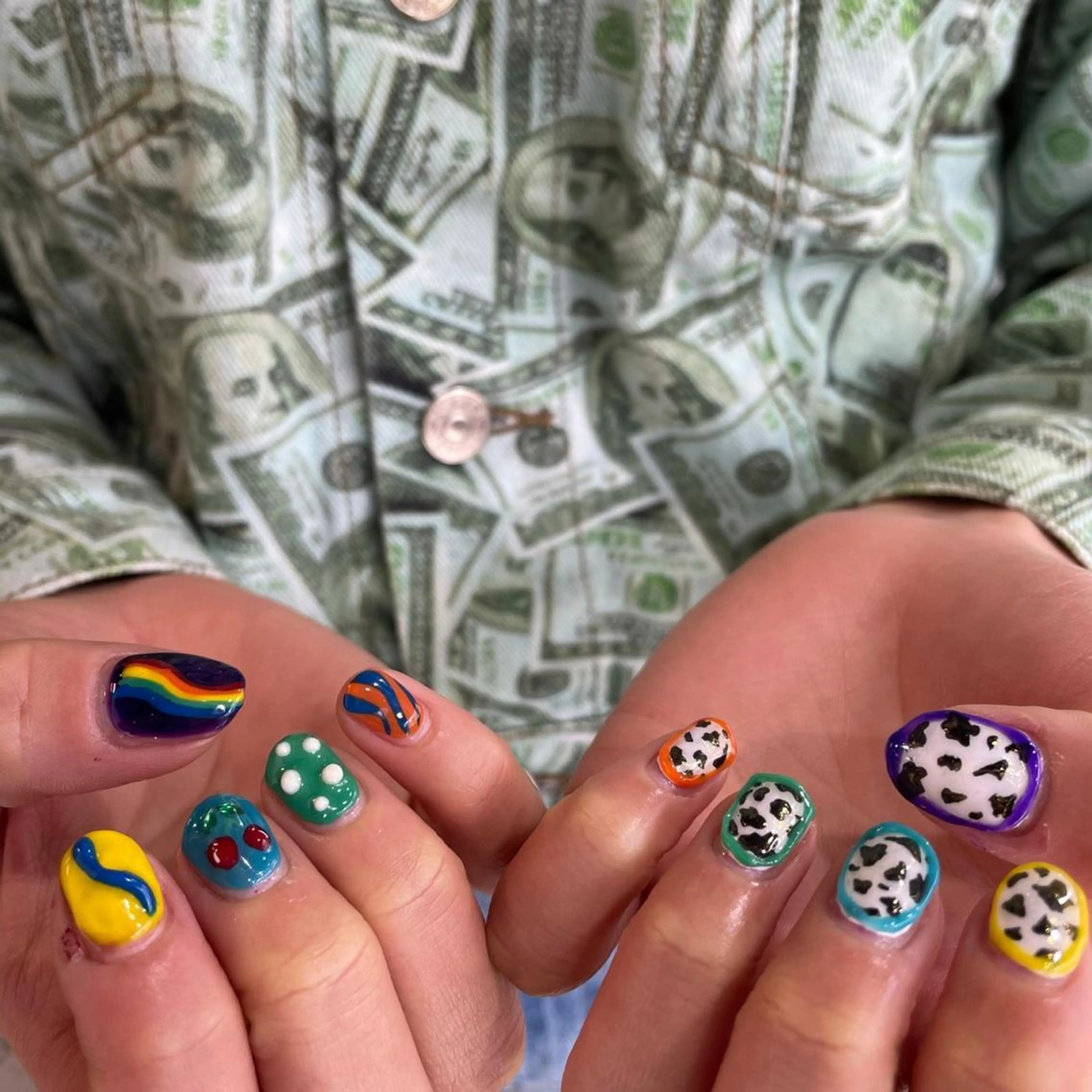 ネイル メンズ/艶髪/カラー サクラ🌸のヘアスタイル