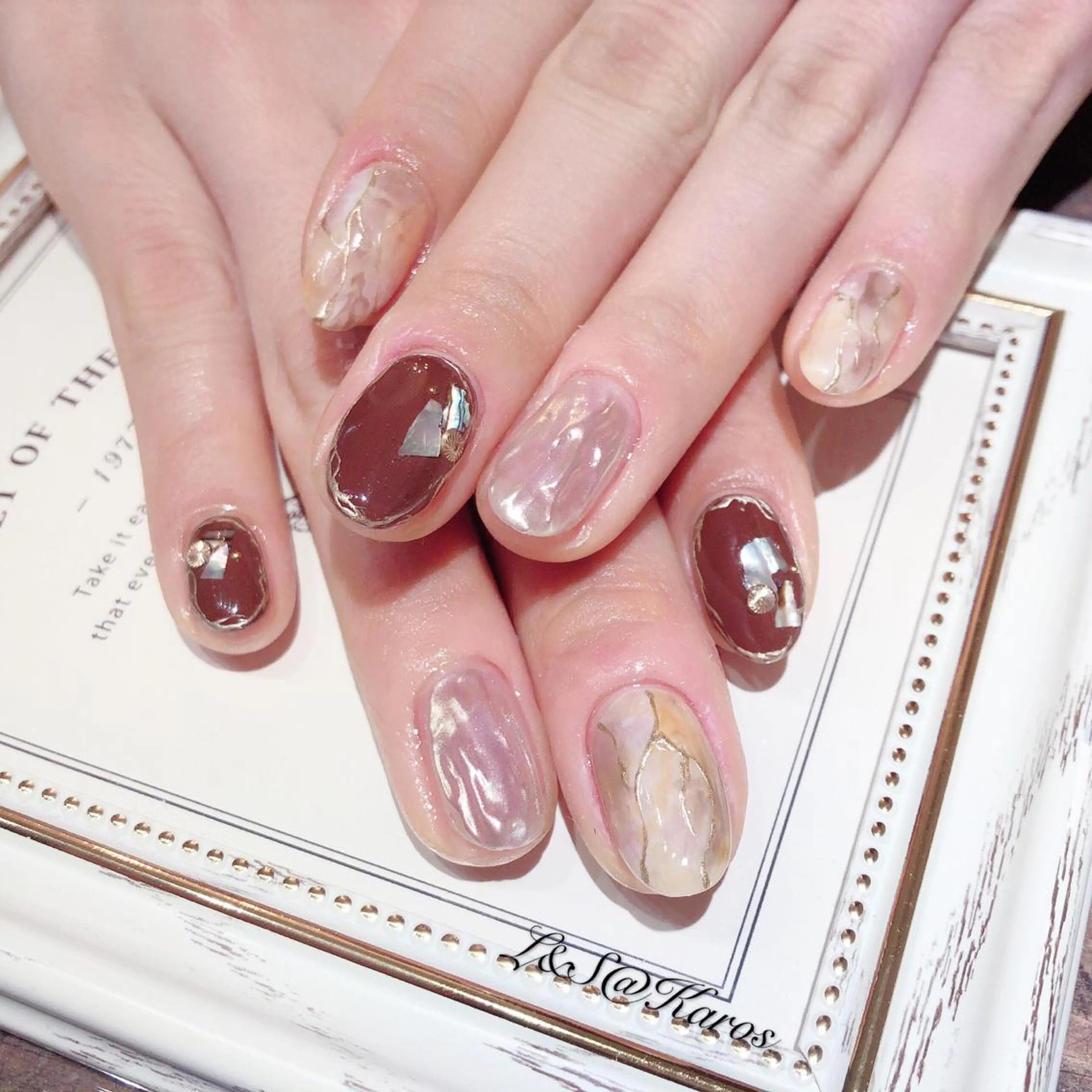 ネイル ハンドネイル L&S@Karos所属・L&S@ Karosのネイルデザイン