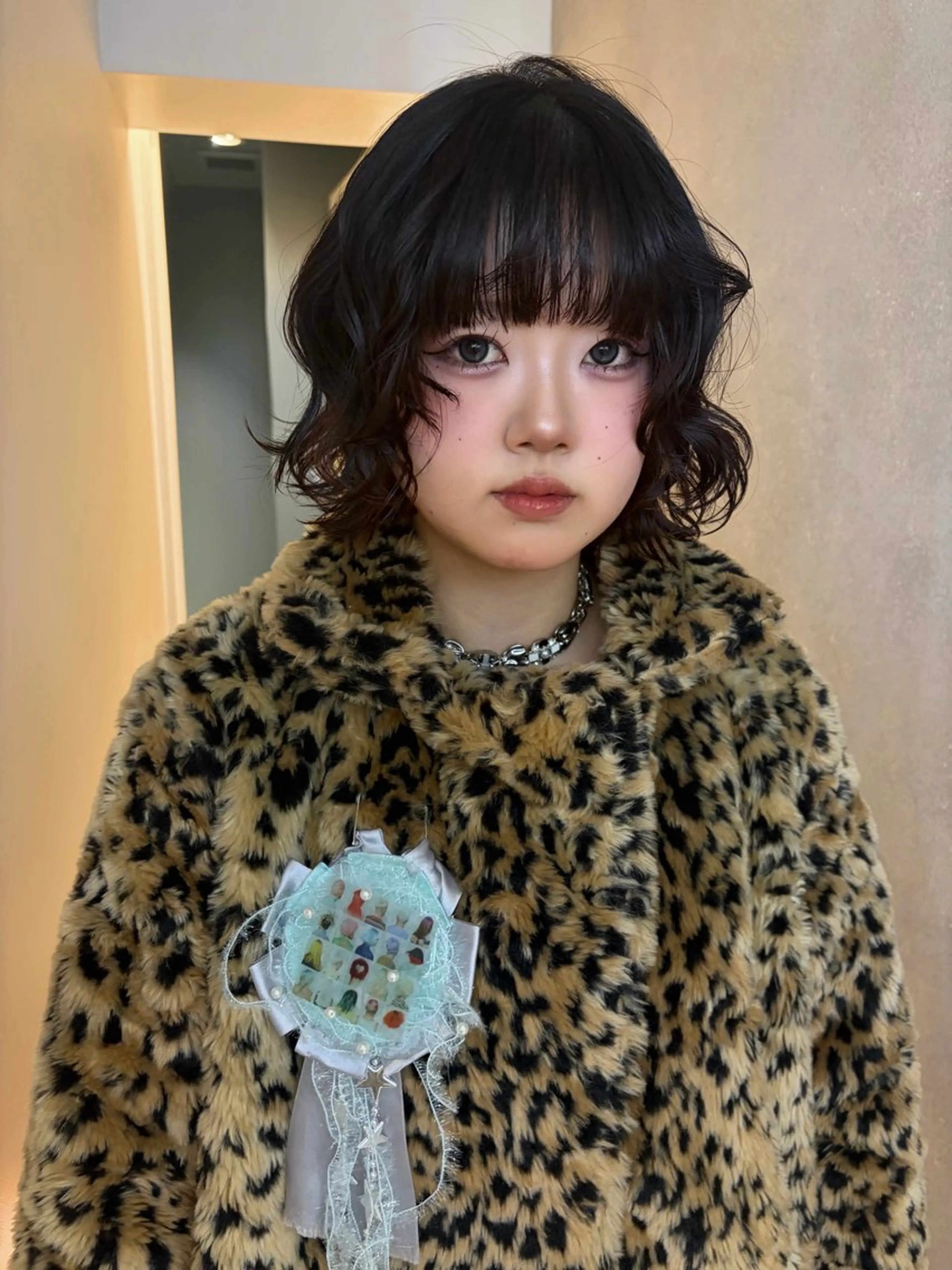 ショート カット ヘアカラー ハッシュレイヤー/ ハイトーン/senaのヘアスタイル