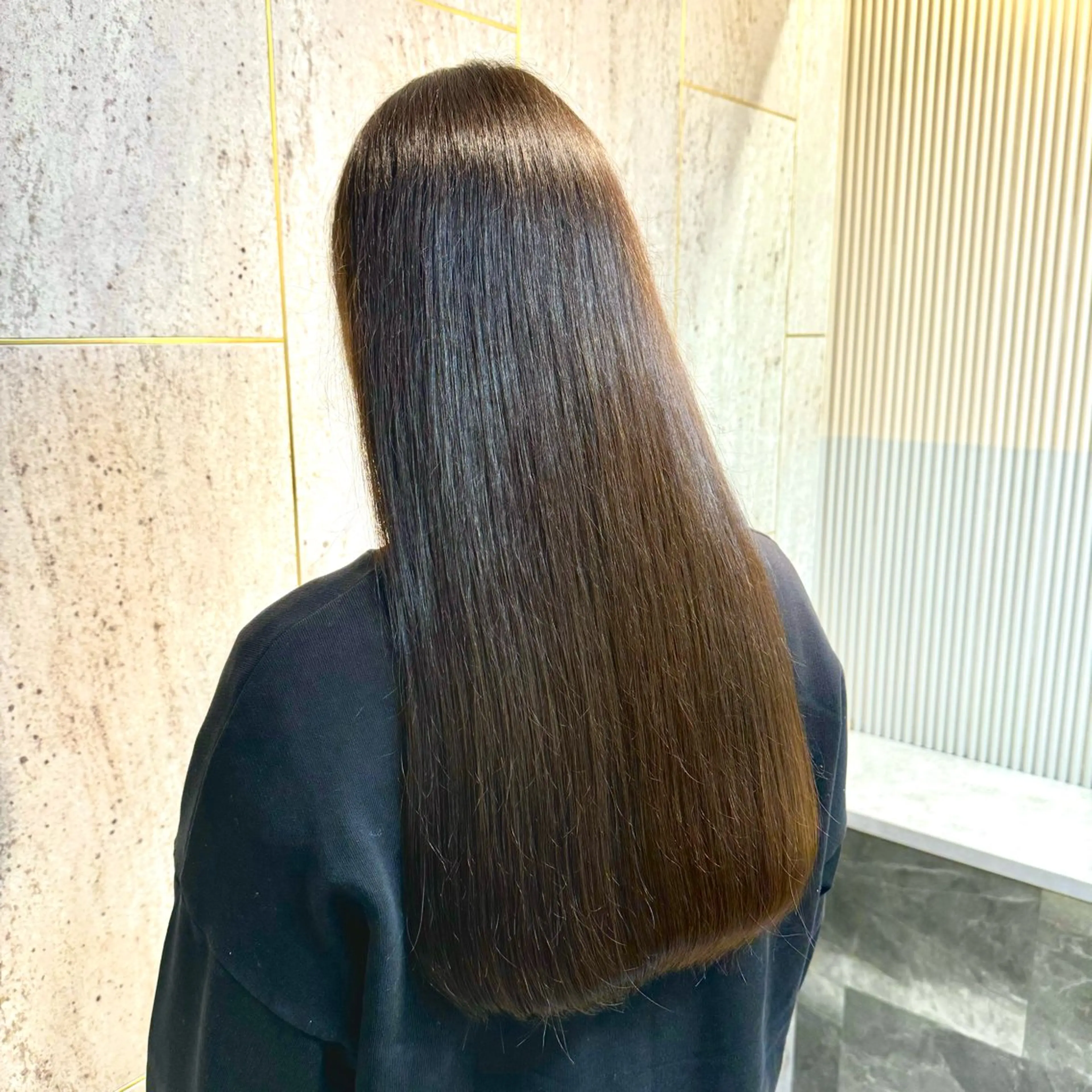 ロング カラー 髪質改善 トリートメント カット ヘアカラー トリートメント ヘッドスパ 木原良 (キハラ リョウ)のヘアスタイル