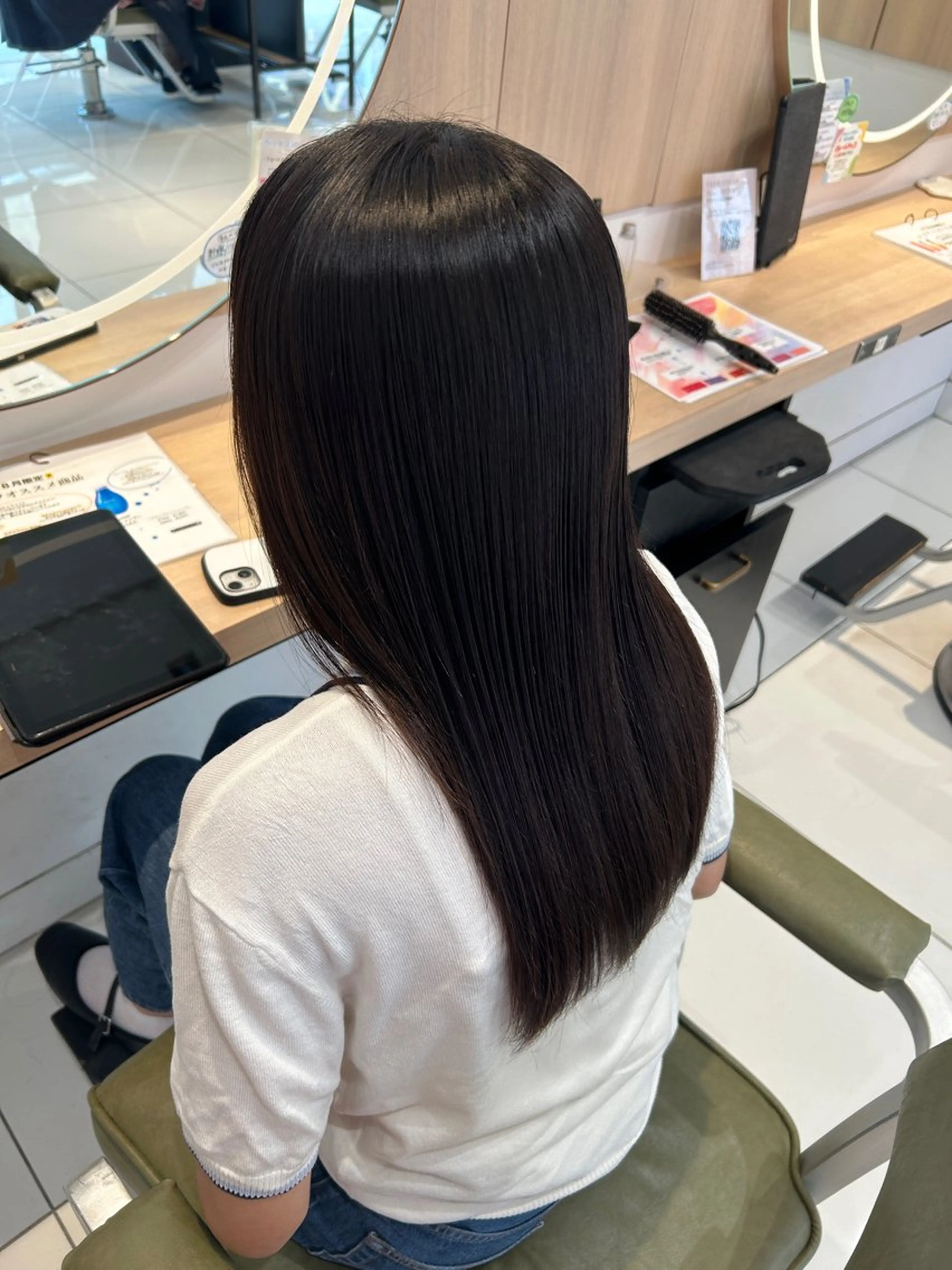 🪻ダブルカラー /透明感カラーRioのヘアスタイル