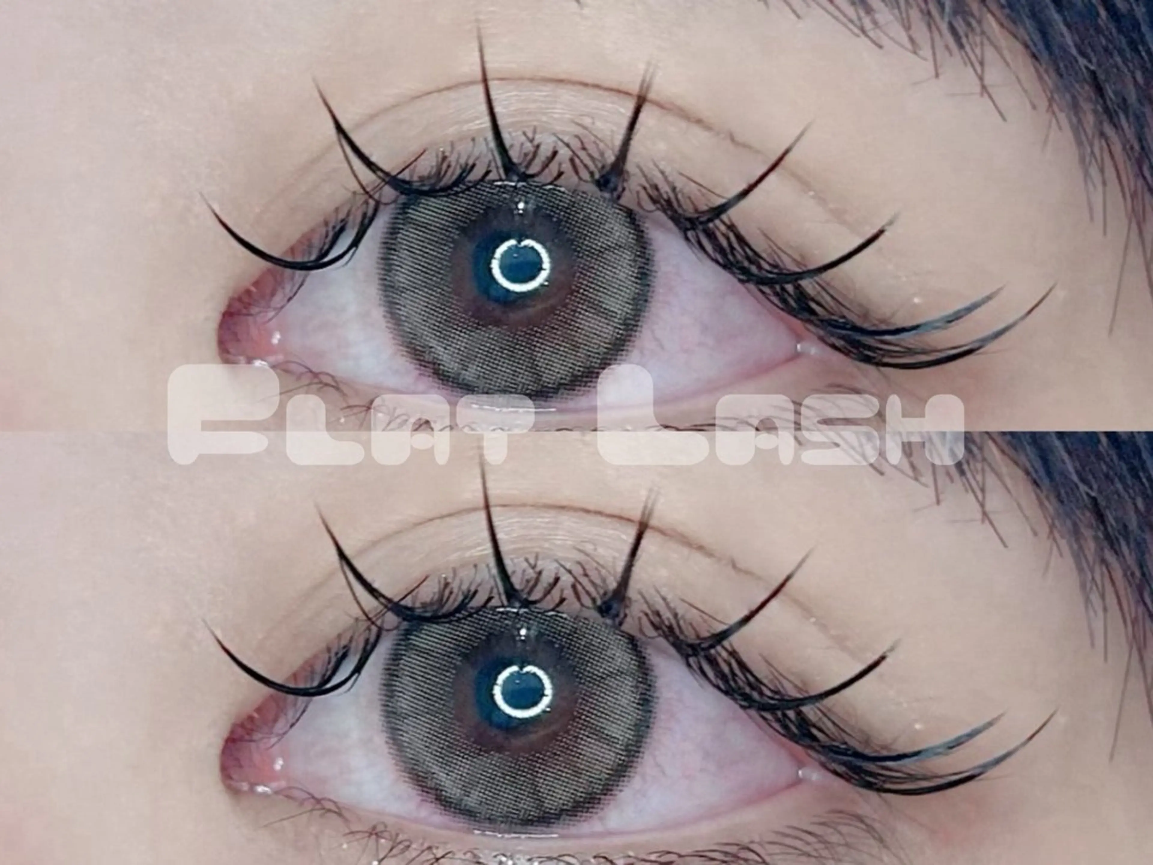 【ミニモ学割】💛ナチュラル💛Flat Lash80本‎（コーティング付き）の写真