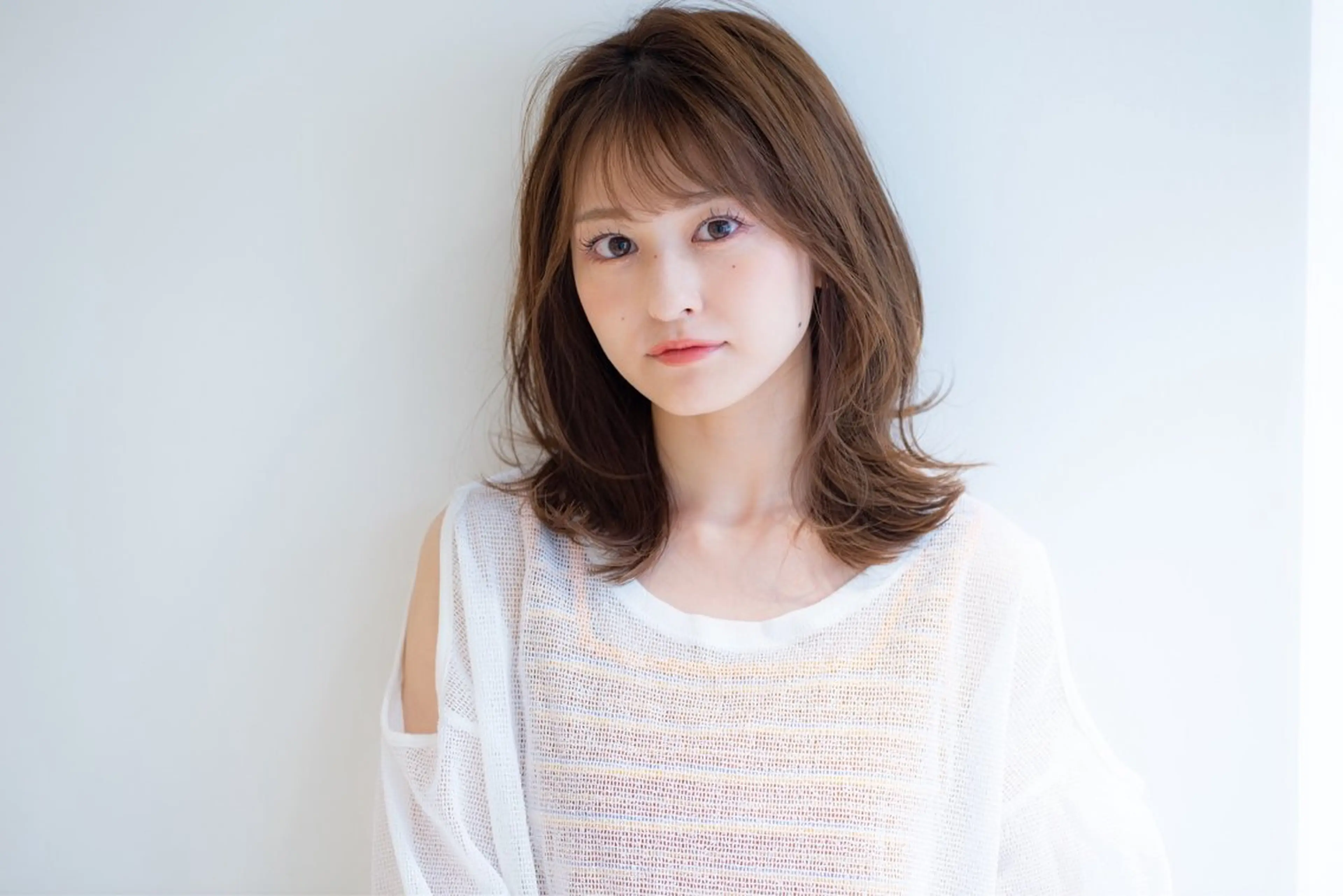 ミディアム カット トリートメント 髪質改善 SerA by U-REALMのヘアスタイル