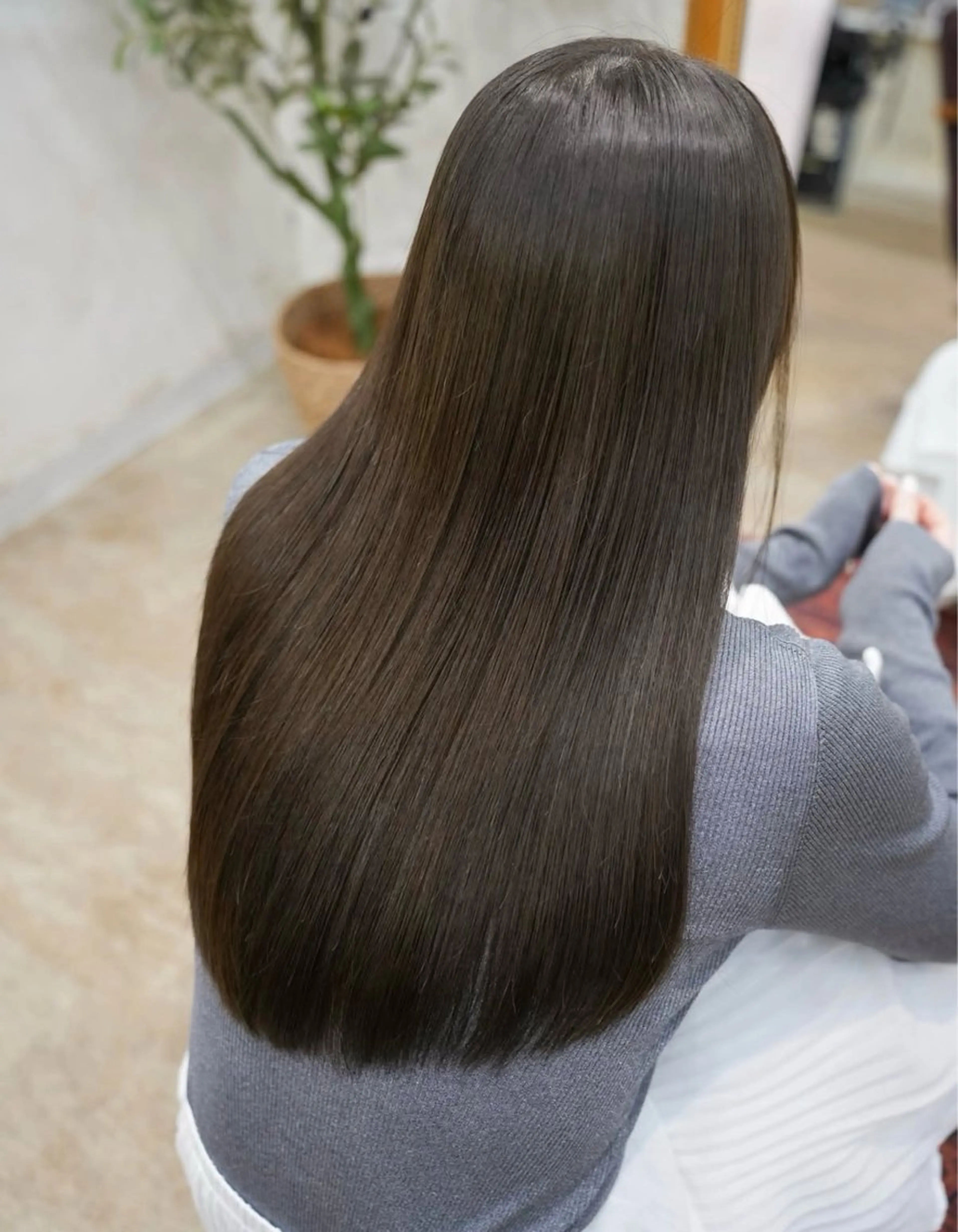 ロング カット ヘアカラー ALLY所属・ALLY 原宿のヘアスタイル