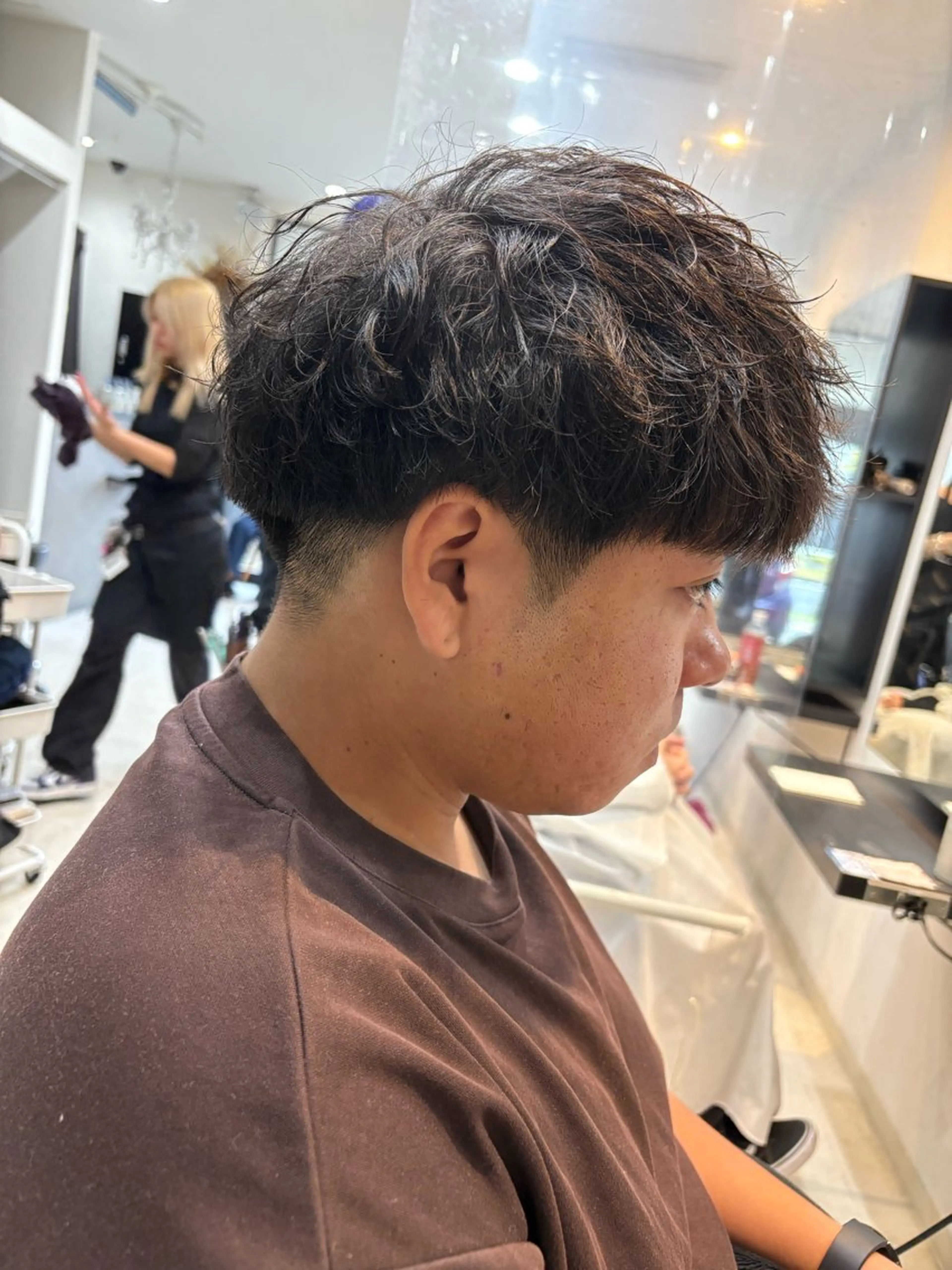 ショート パーマ カット ヘアカラー シャルム所属・美容室シャルム⭐️ 清水　勇希のヘアスタイル