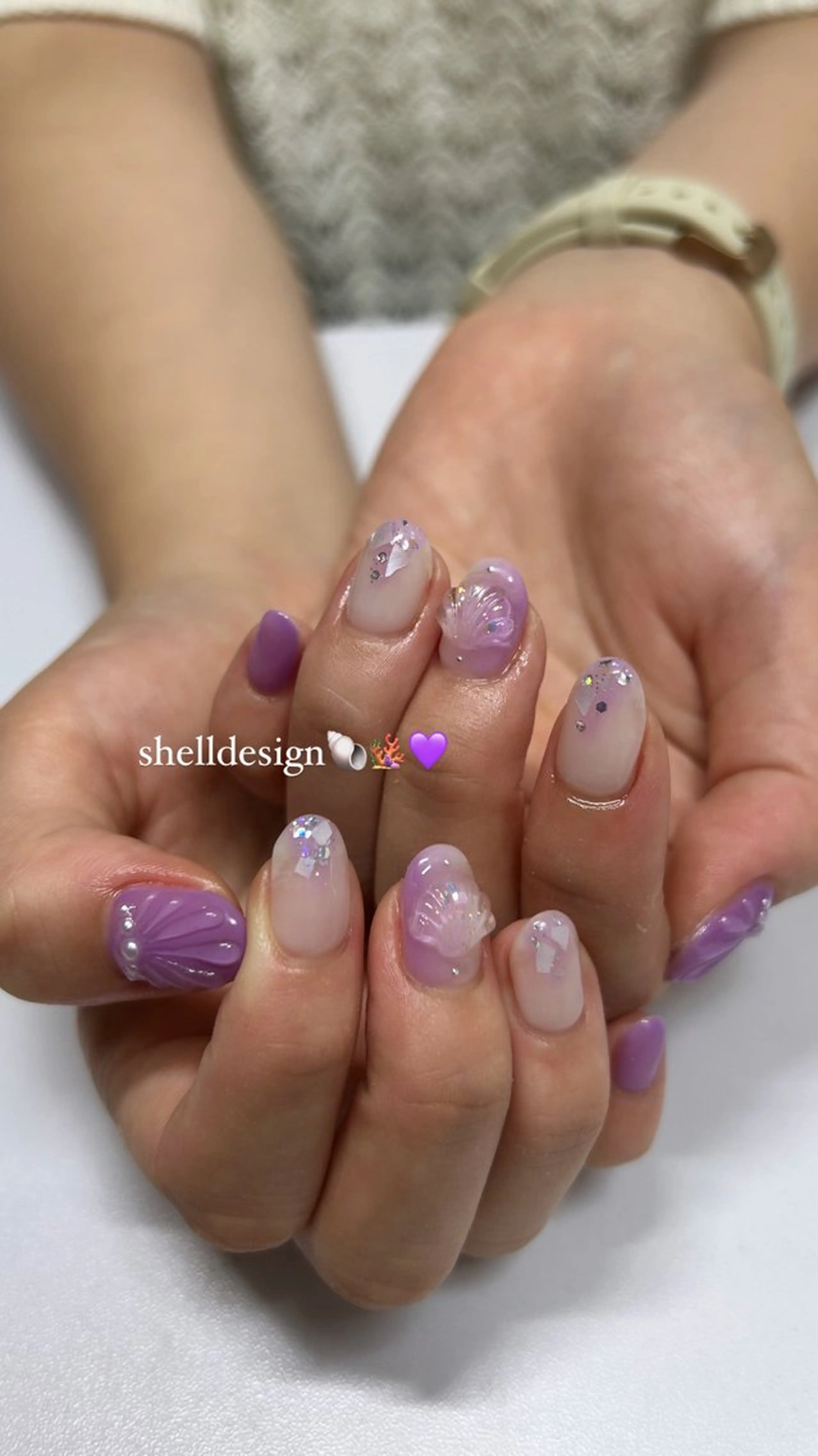 ネイル ハンドネイル fleur フルールのネイルデザイン