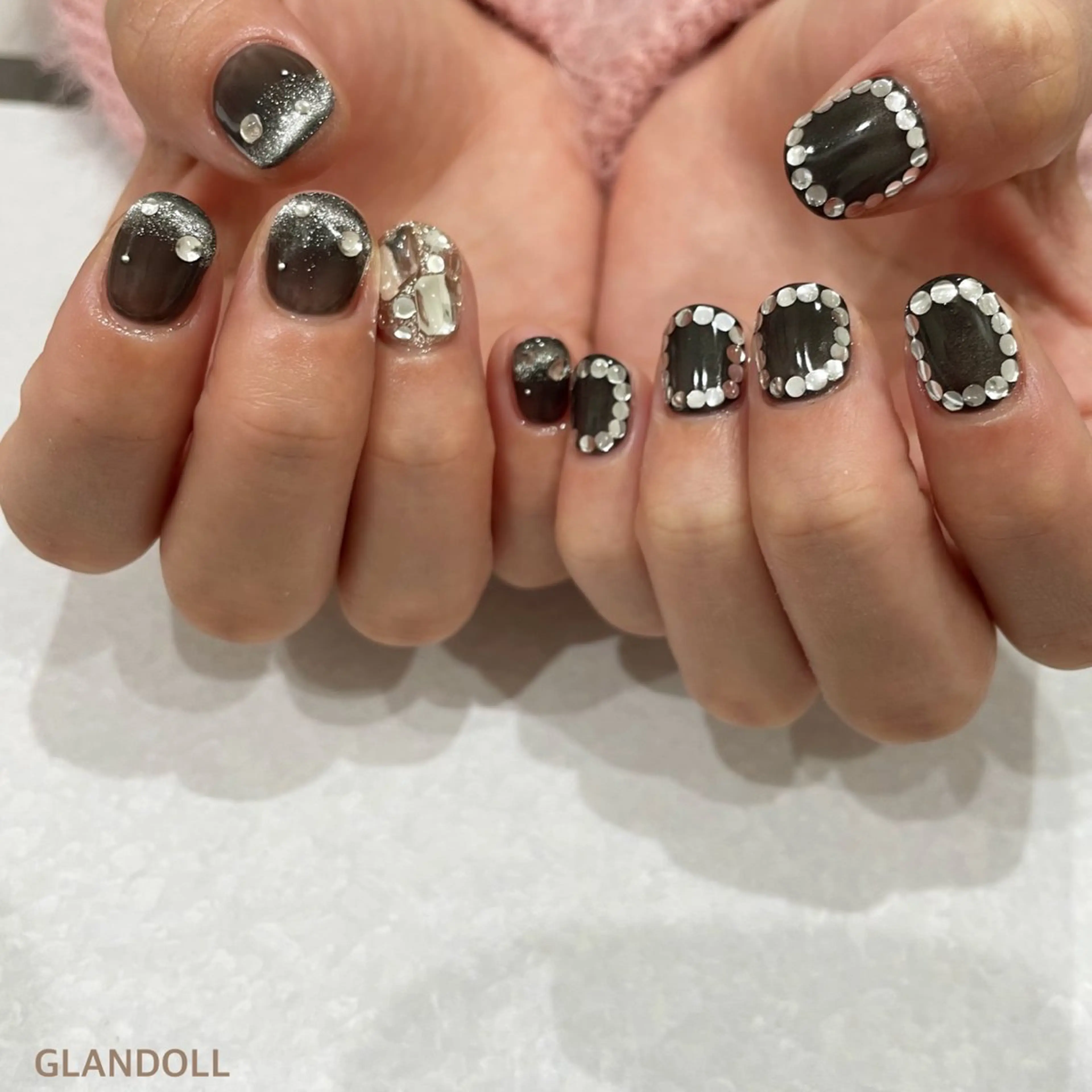 ネイル ハンドネイル GLANDOLL YURIのネイルデザイン