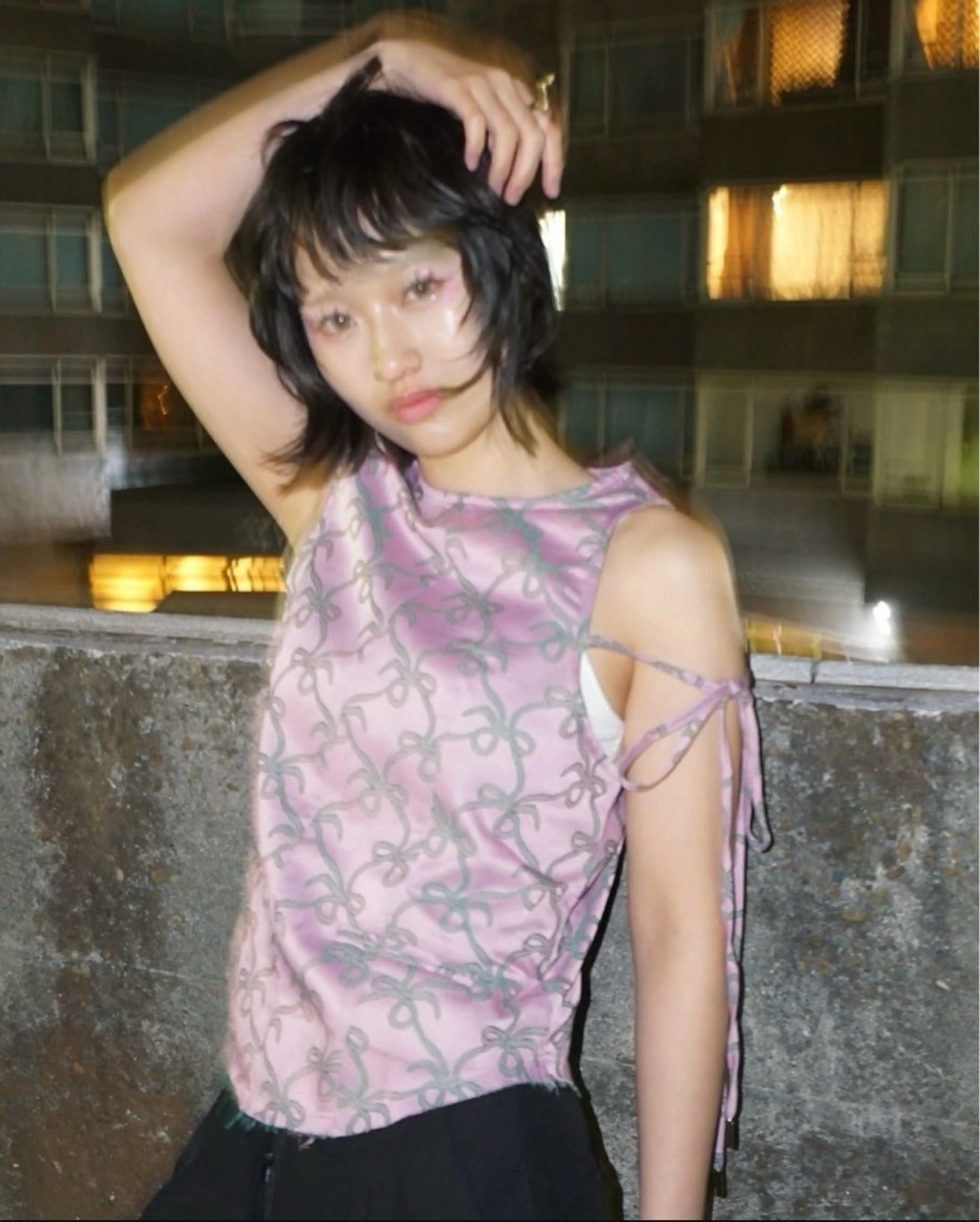 カラー Anna⸝⸝⸝ഒ/ 二ュアンス/艶カラーのヘアスタイル