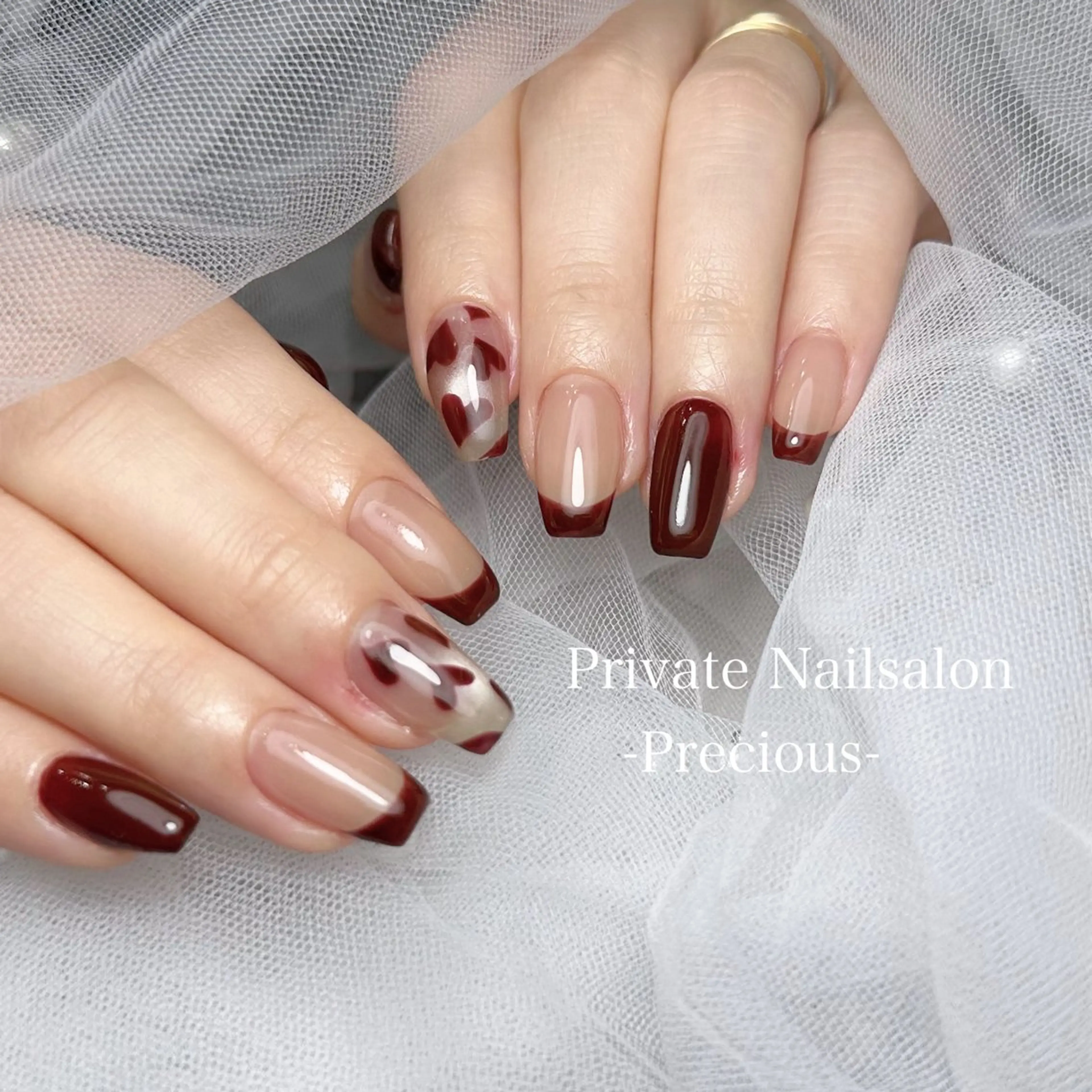 ネイル ハンドネイル Precious *･゜のネイルデザイン