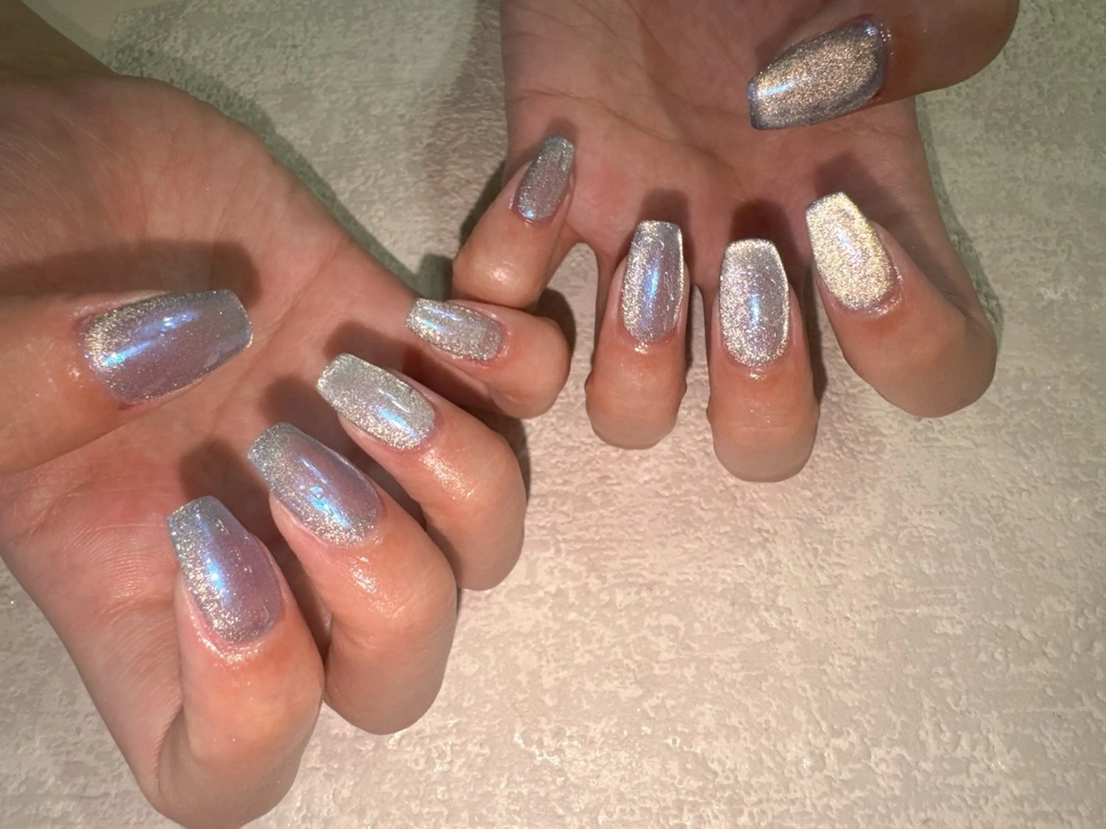 ネイル フットネイル ジェルネイル マグネットネイル ミラーネイル パラジェル kikinail 溝の口のネイルデザイン