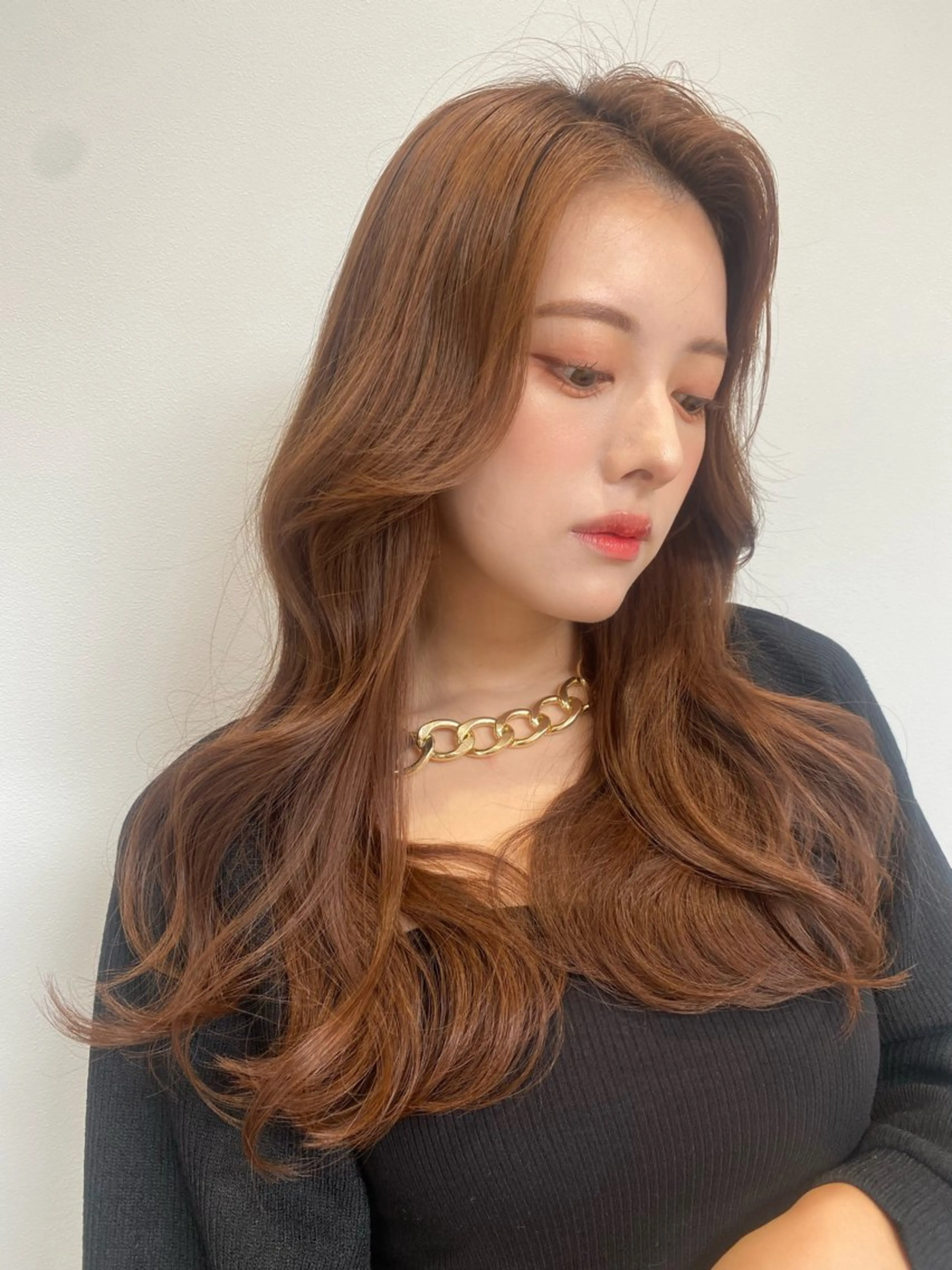 ロング ショート/ボブ/顔周 りレイヤー/RINAのヘアスタイル