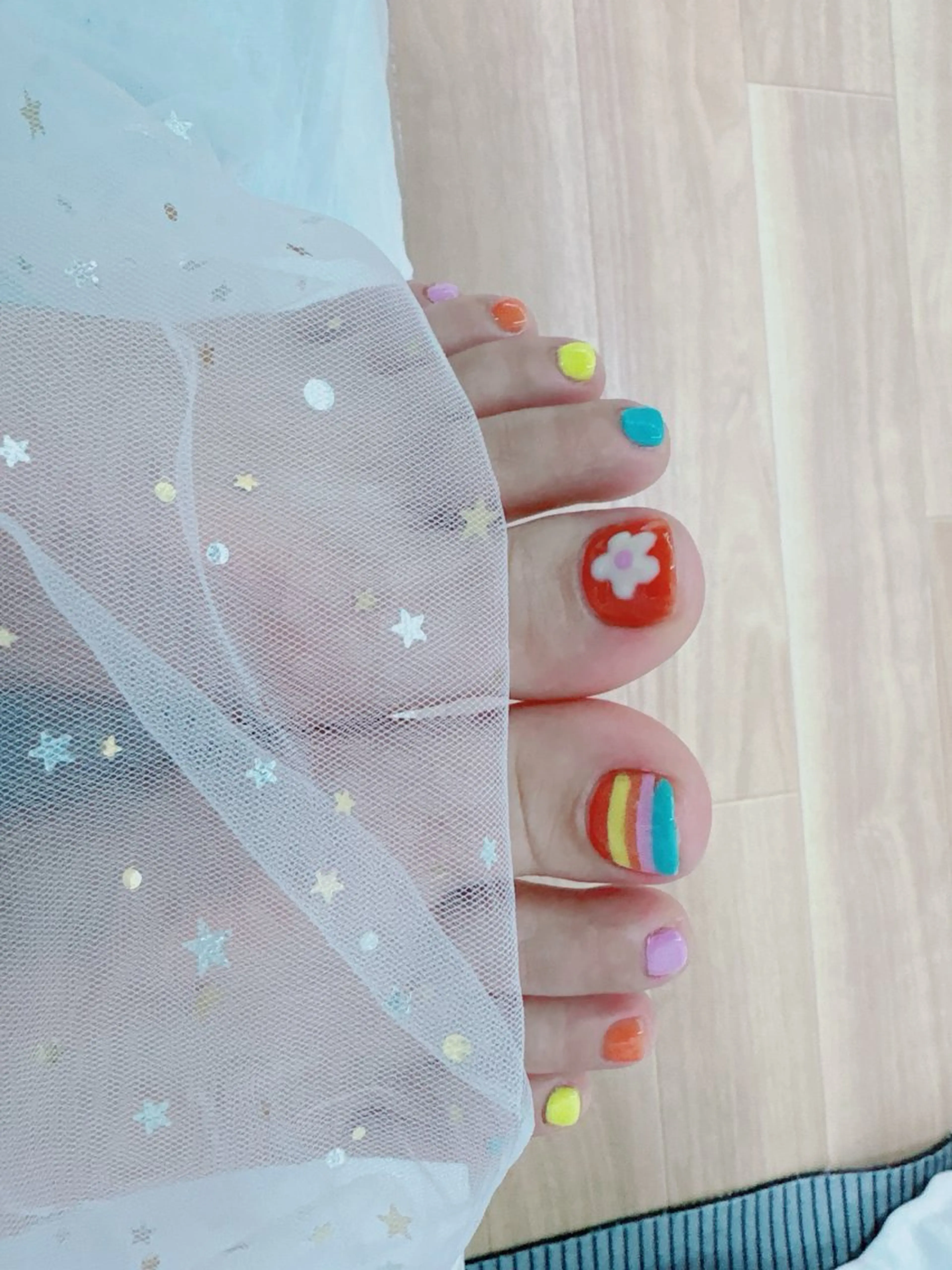 ネイル フットネイル Yuxi Beauty salon 【ユーシィー ビューティ サロン】所属・ユーシーネイルサロン 池田公園店のネイルデザイン