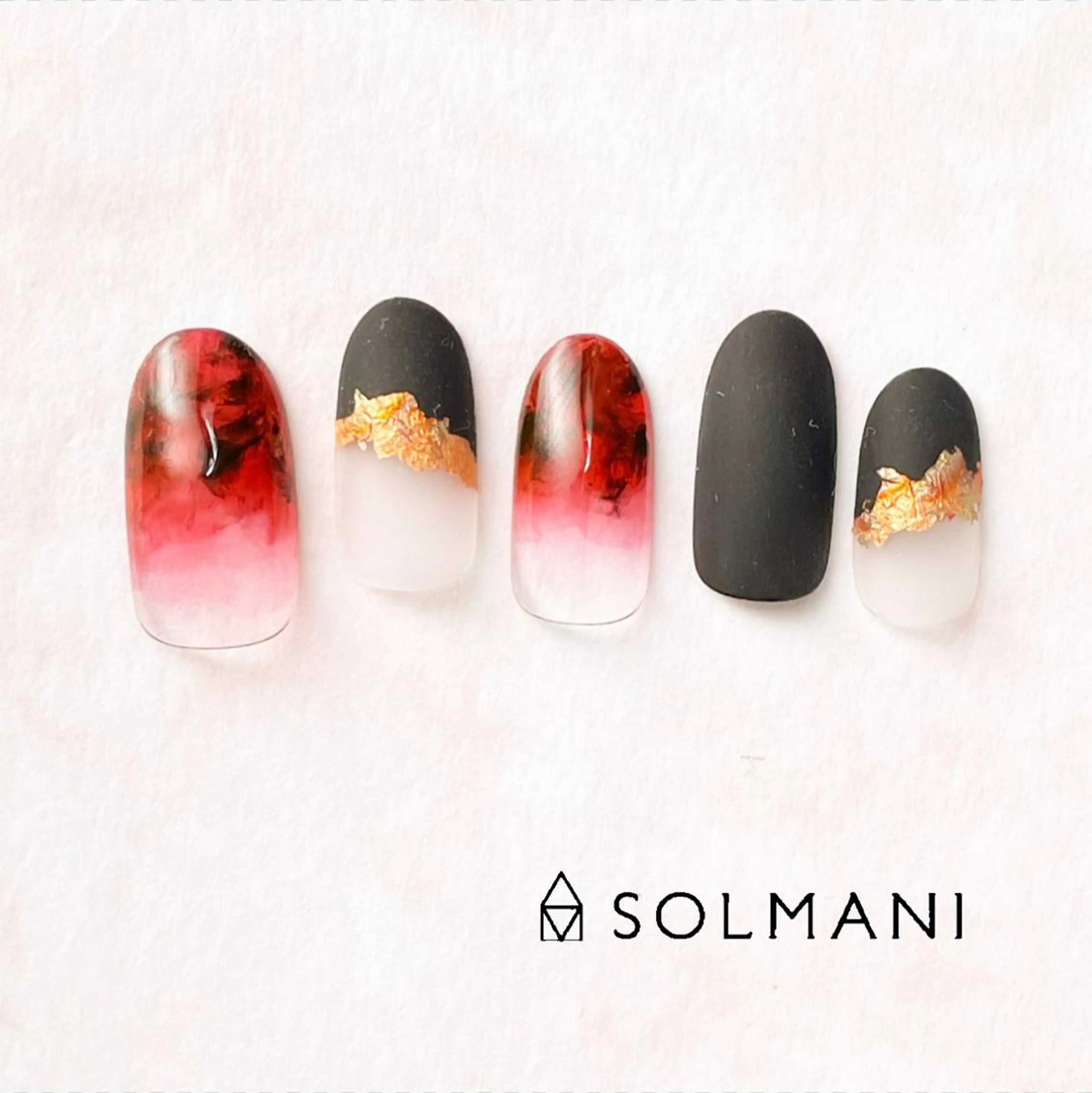 ネイル ハロウィン SOLMANI 予約担当のネイルデザイン