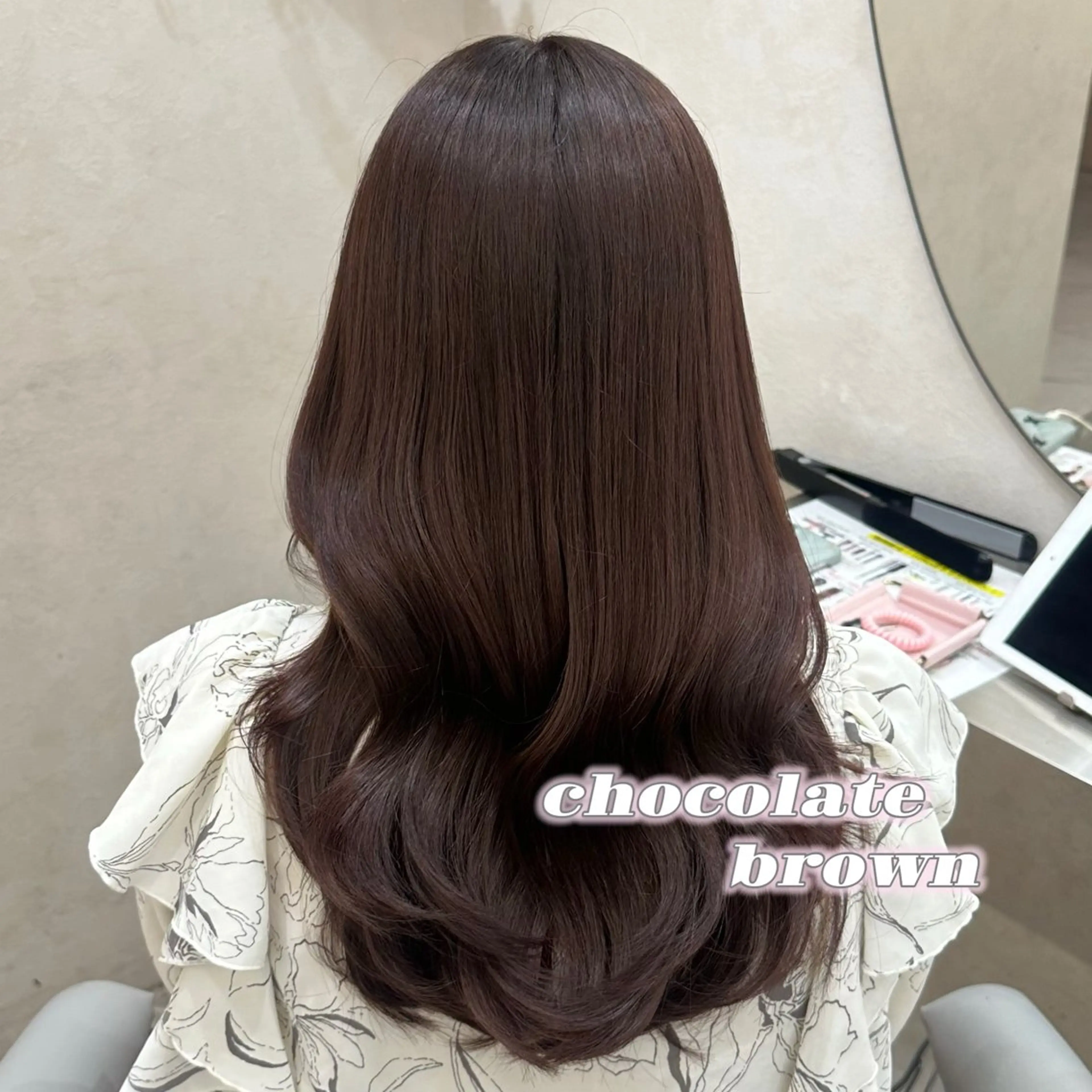 ロング カラー ブラウンカラー ラベンダーカラー カット ヘアカラー トリートメント hina🎀新宿/ エクステ/girlyのヘアスタイル