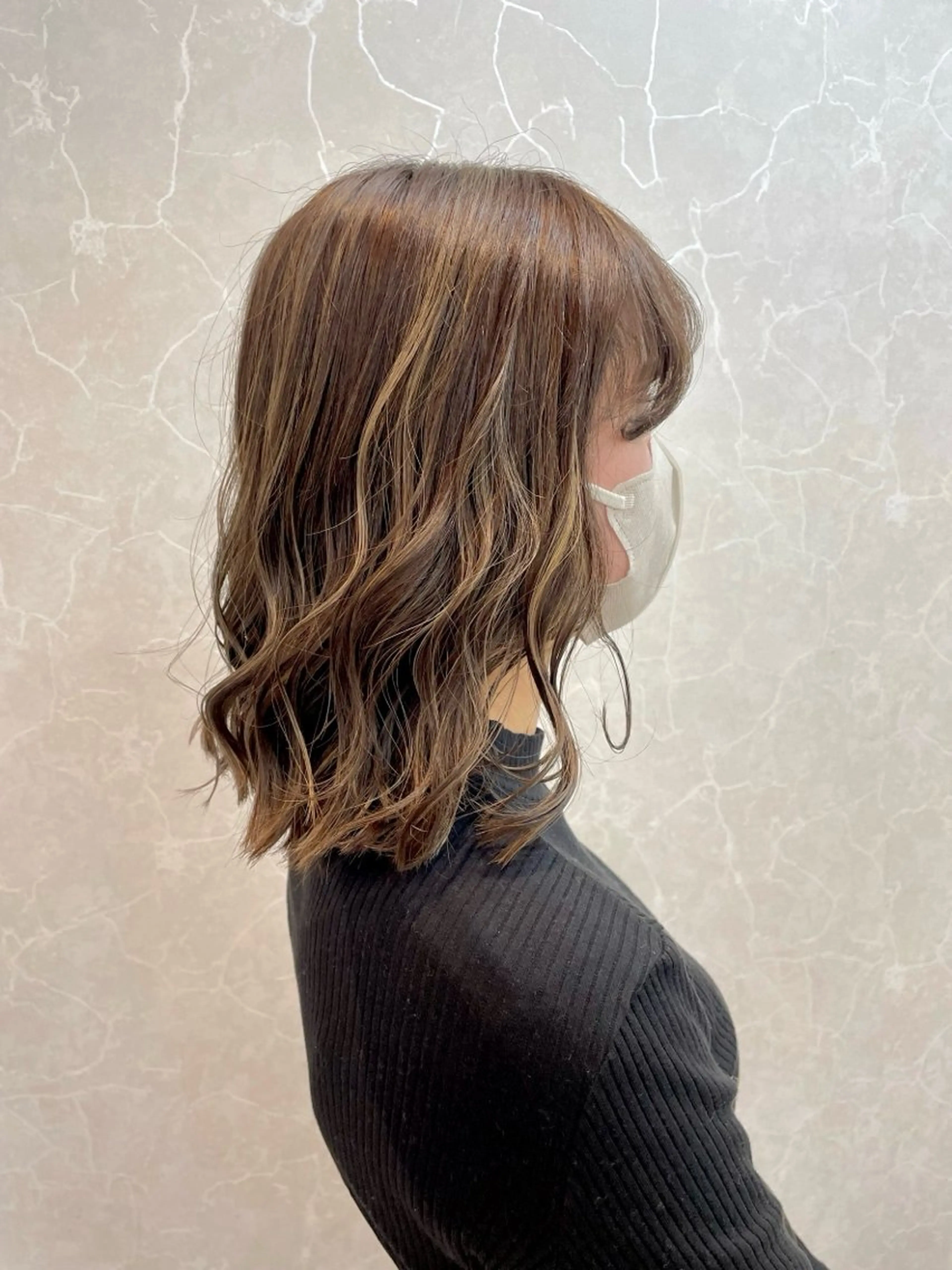 ミディアムの方💇‍♀️カット+パーマ⚠️3cm以上切らせていただける方⚠️の写真