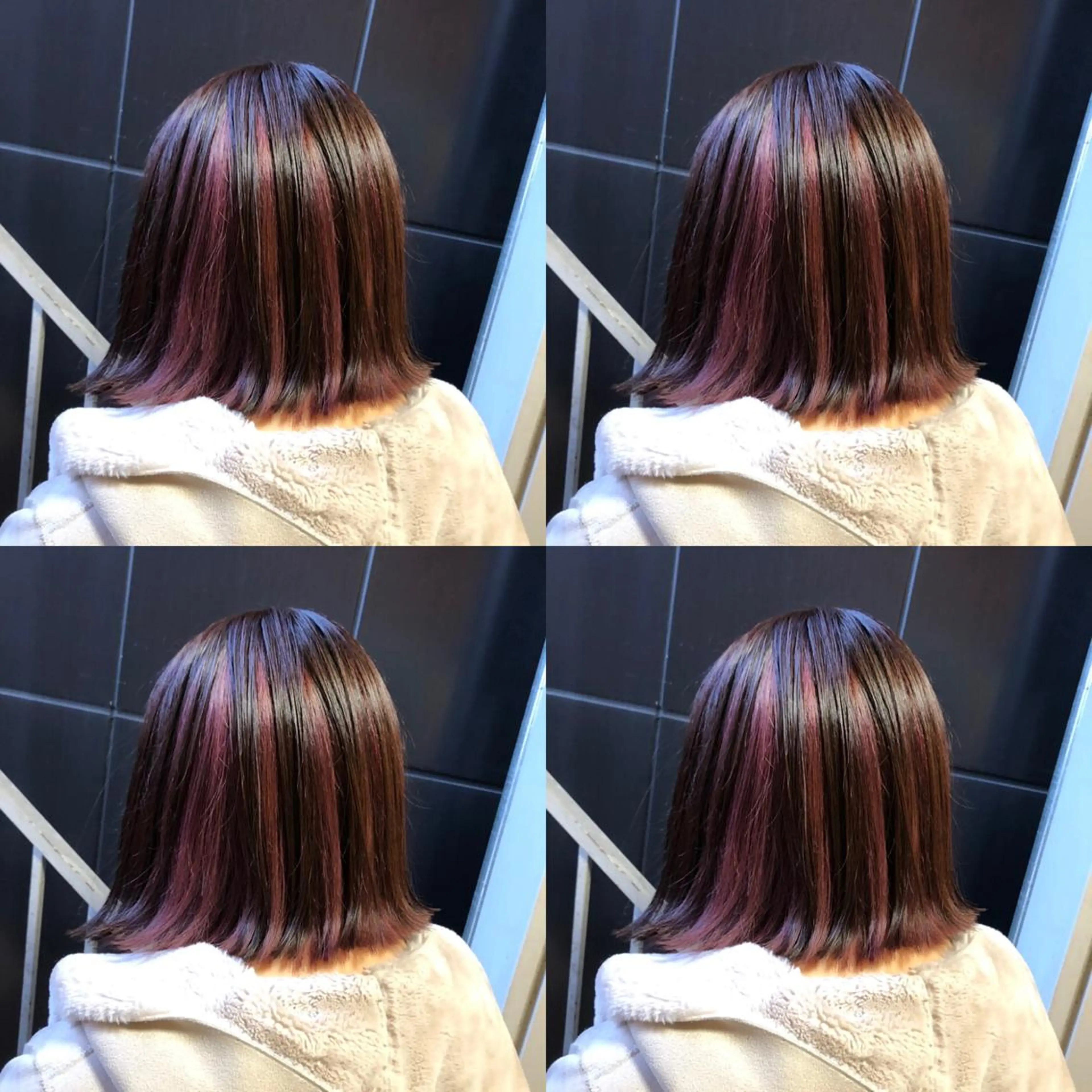 ミディアム カラー ヘアカラー トリートメント ご予約 宜しくお願いします！のヘアスタイル