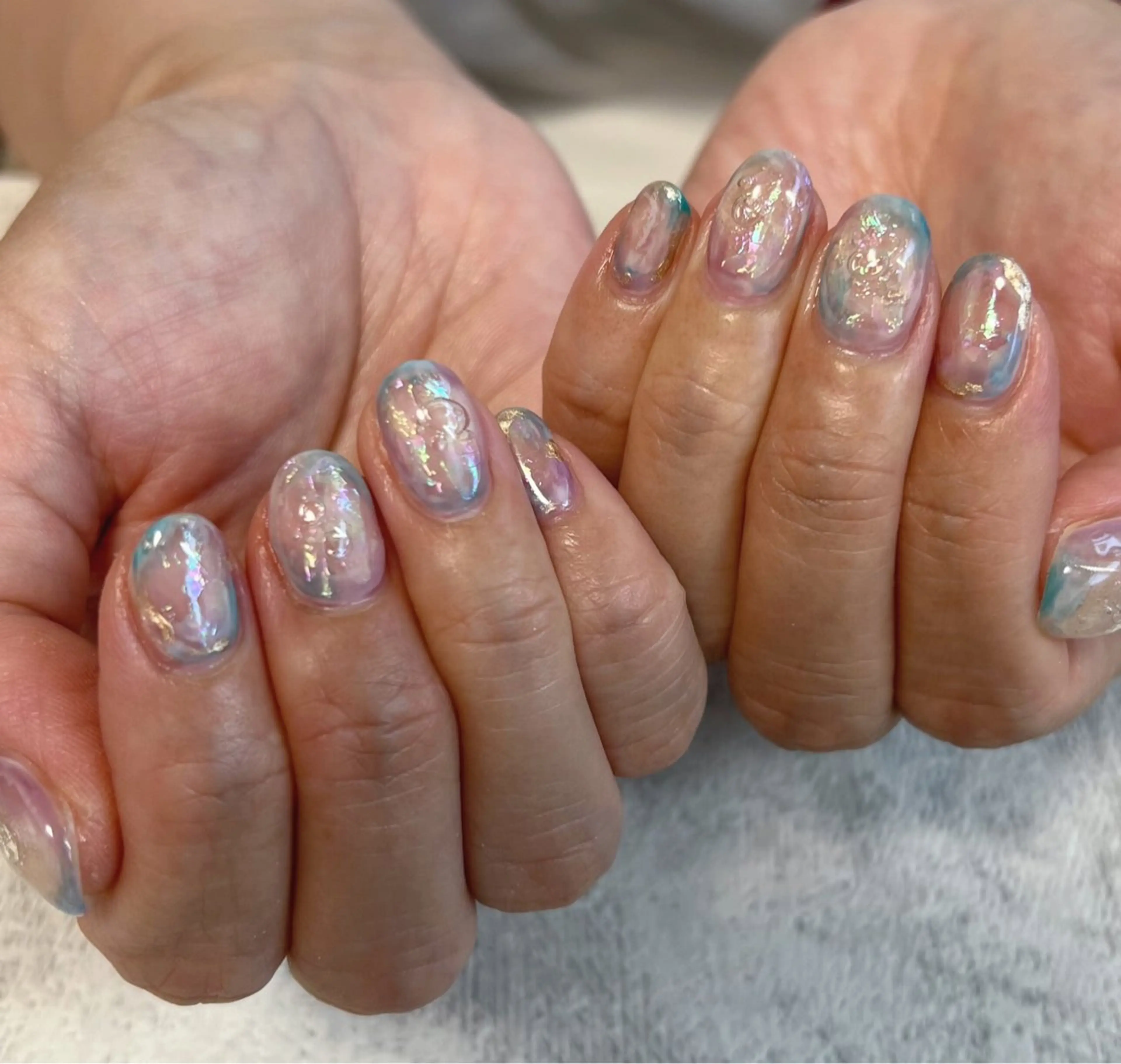 ネイル ハンドネイル 𝑺 𝒏𝒂𝒊𝒍✳︎のネイルデザイン