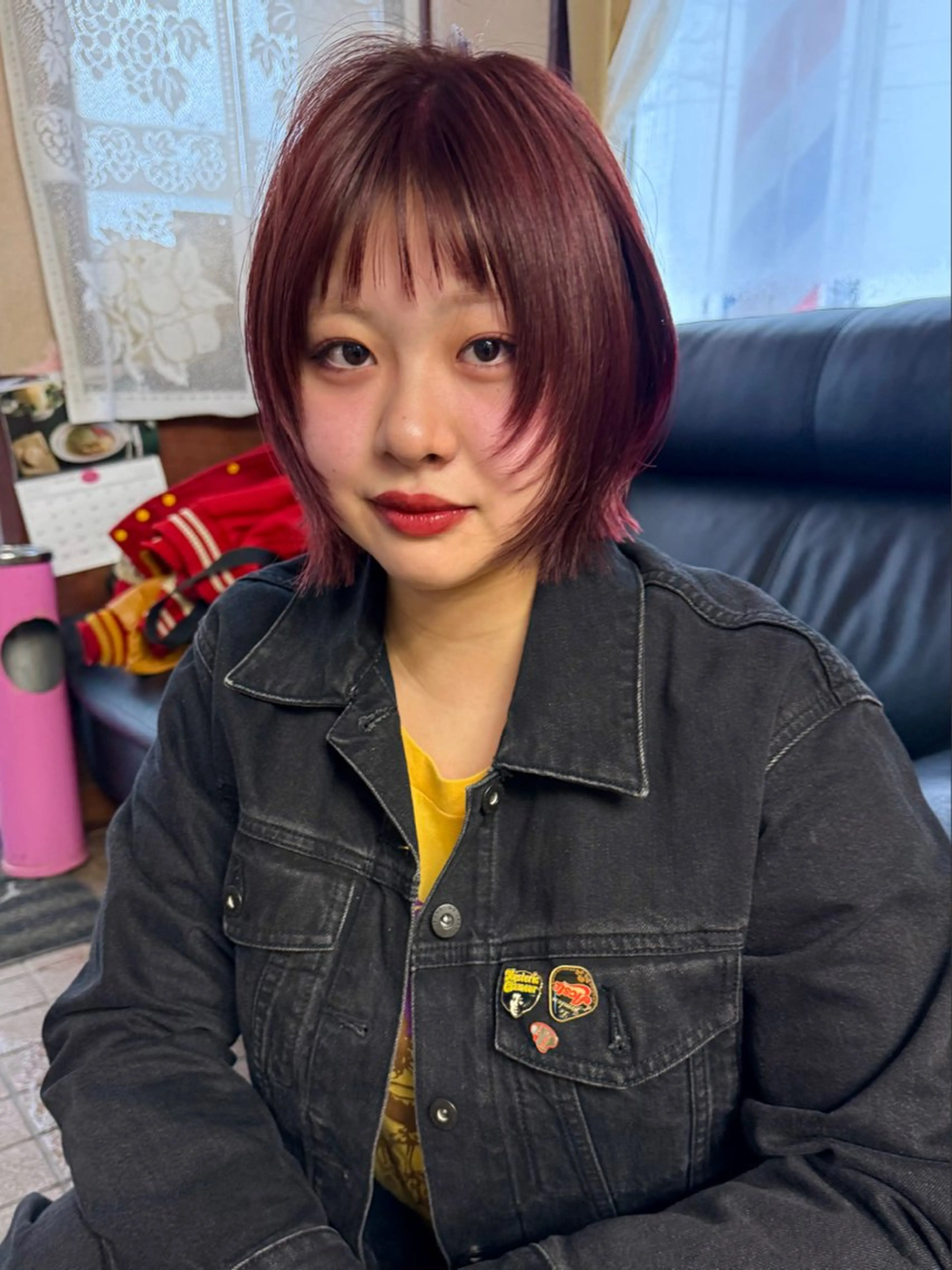 ショート カラー 似合わせカット カット ヘアカラー トリートメント mai / linoah˚✧のヘアスタイル