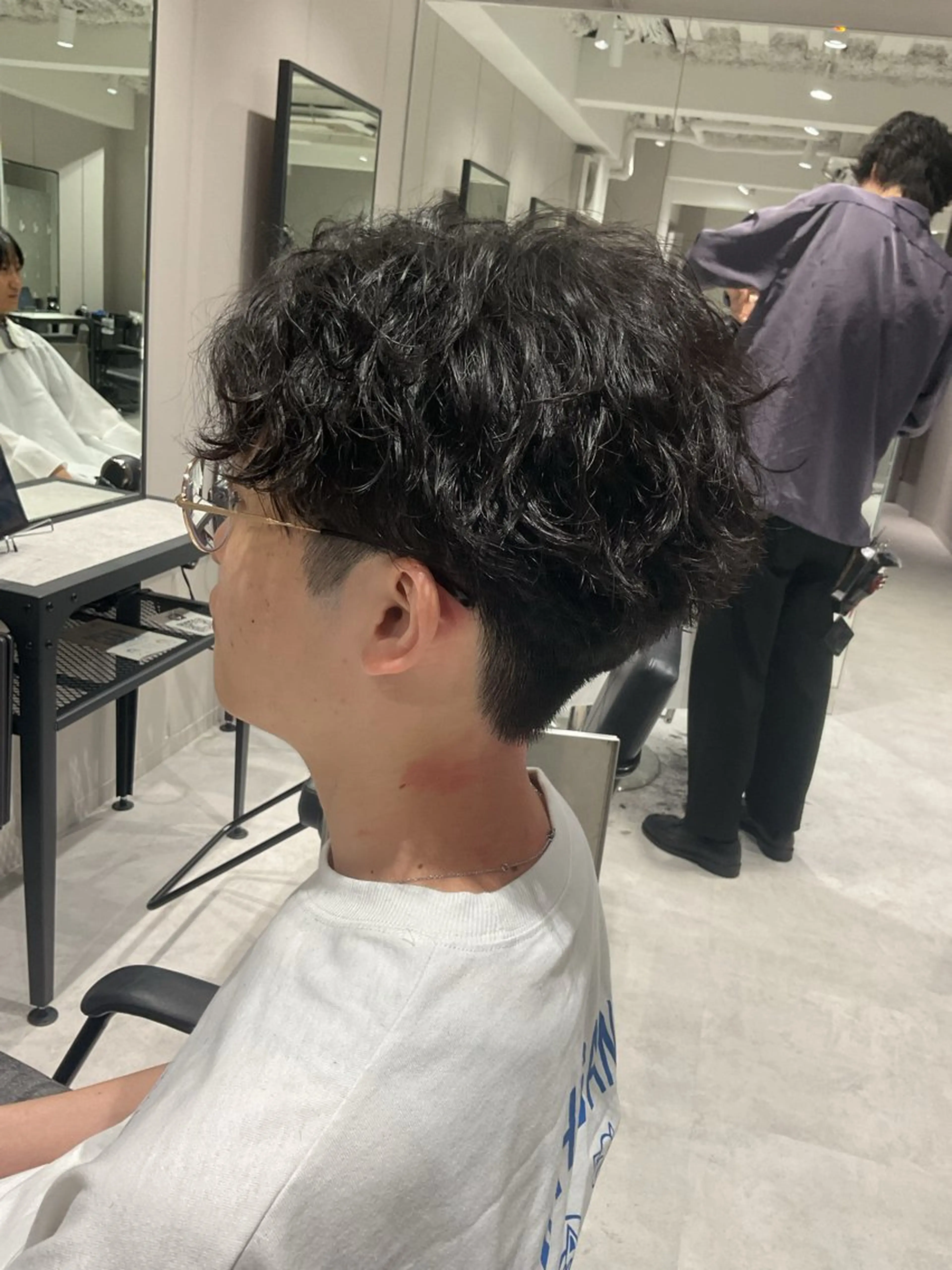 パーマ メンズ 👑駅近メンズサロン パーマ特化北千住👑のヘアスタイル
