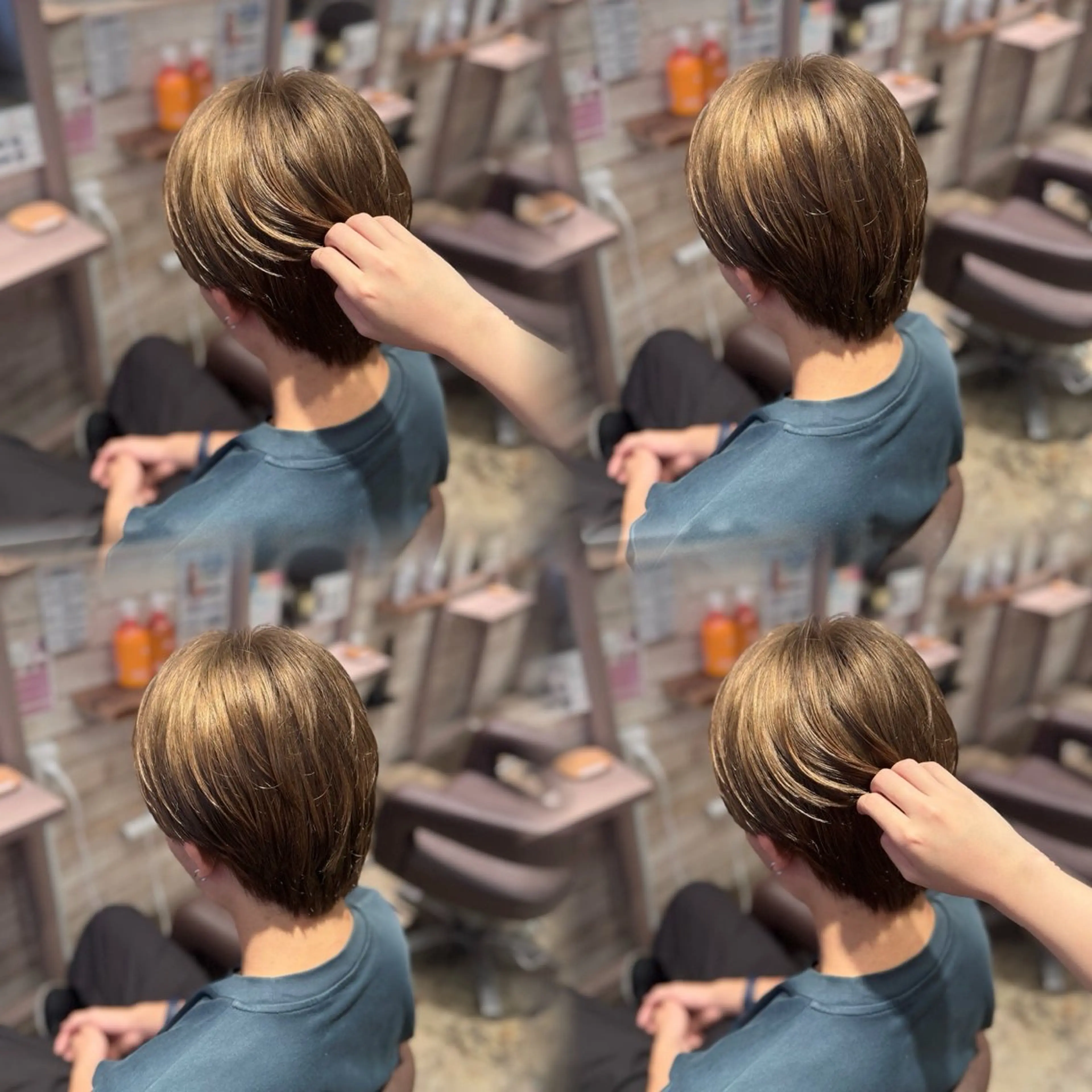 カラー メンズ カット ヘアカラー 💜小山田 愛美💜のヘアスタイル