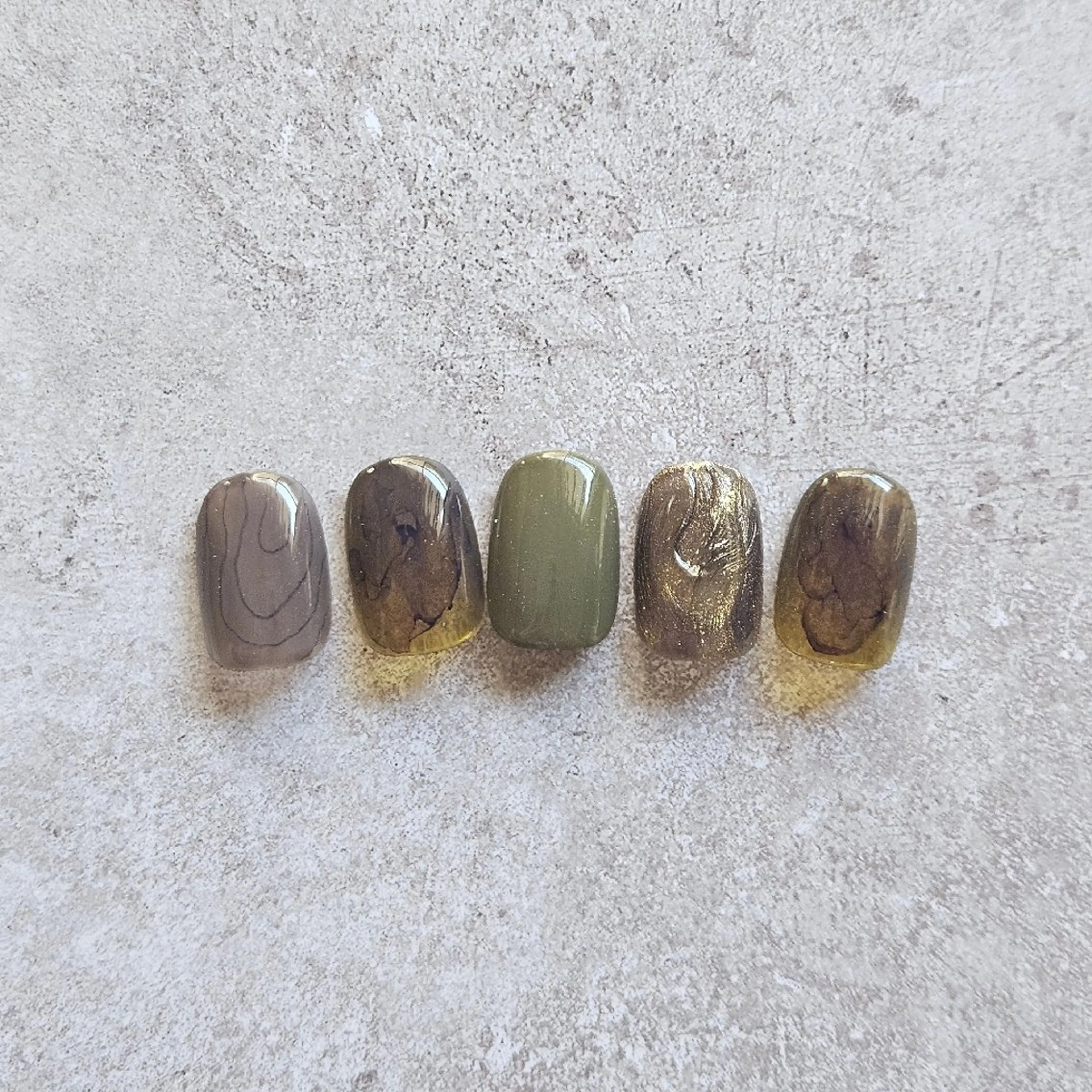 ネイル ニュアンスネイル ハンドネイル Nailsalon manoのネイルデザイン