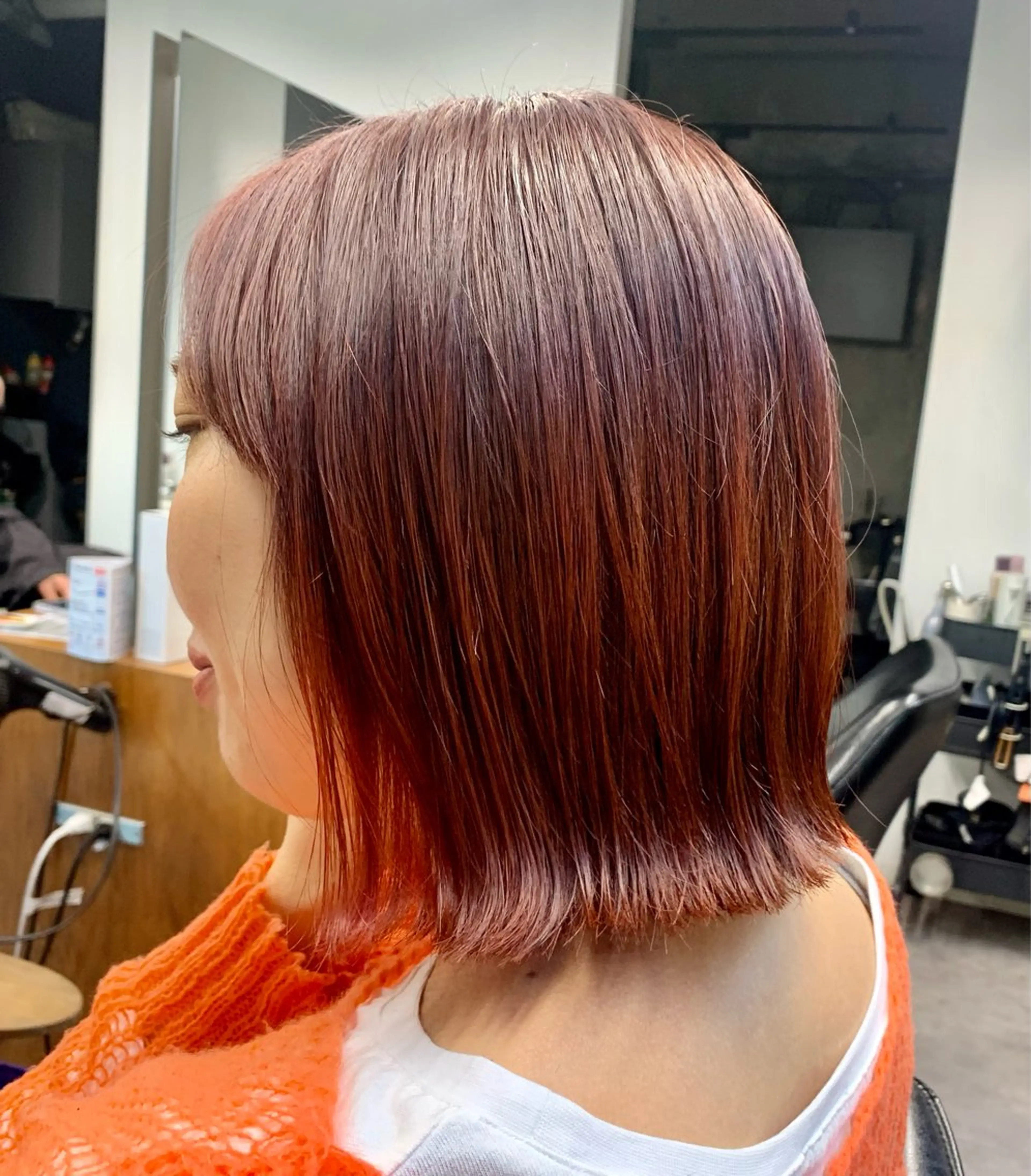 ショート カット ヘアカラー メンズパーマ shell 宮下のヘアスタイル