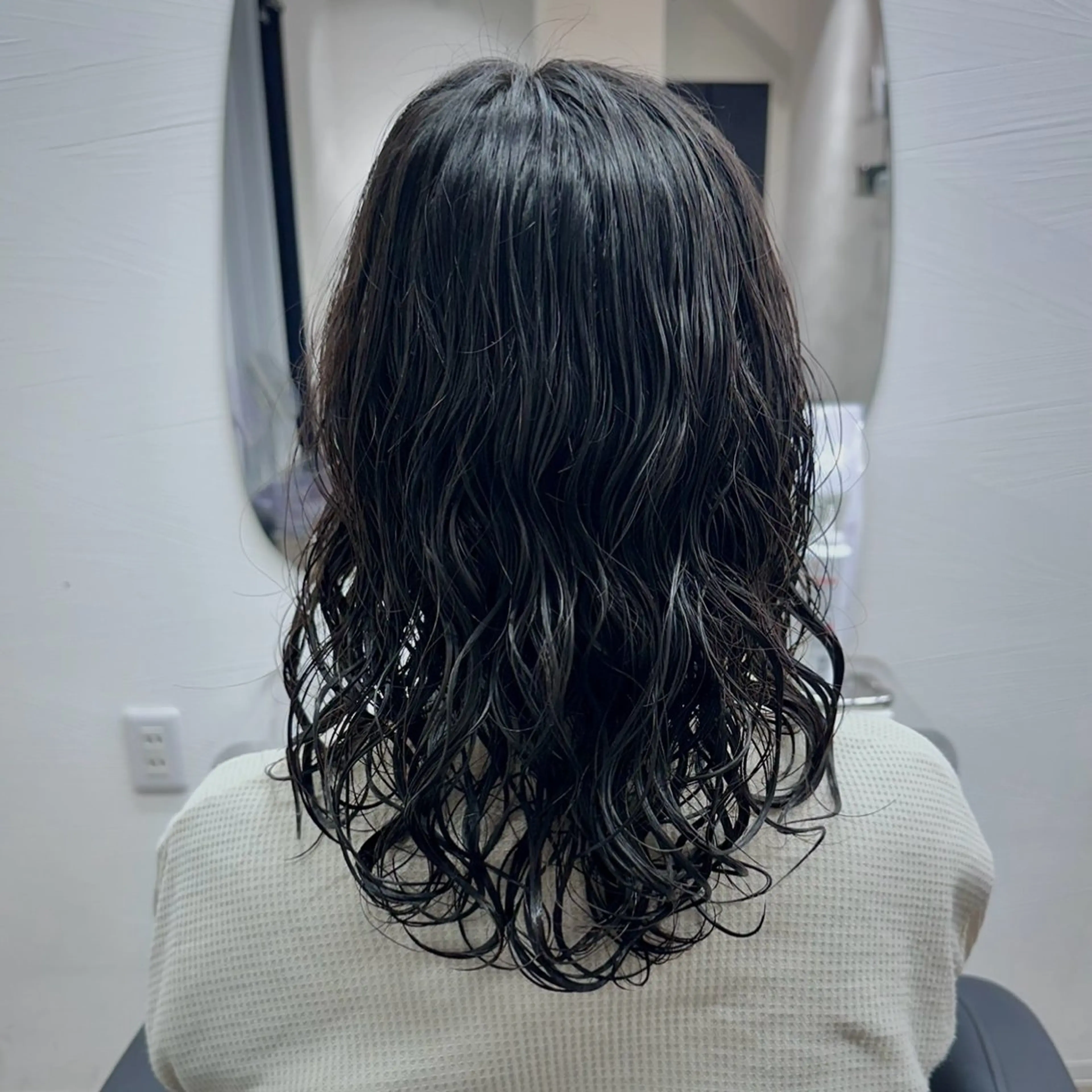 セミロング パーマ カット パーマ ショートとボブの専門 船橋徒歩5分/ERIのヘアスタイル